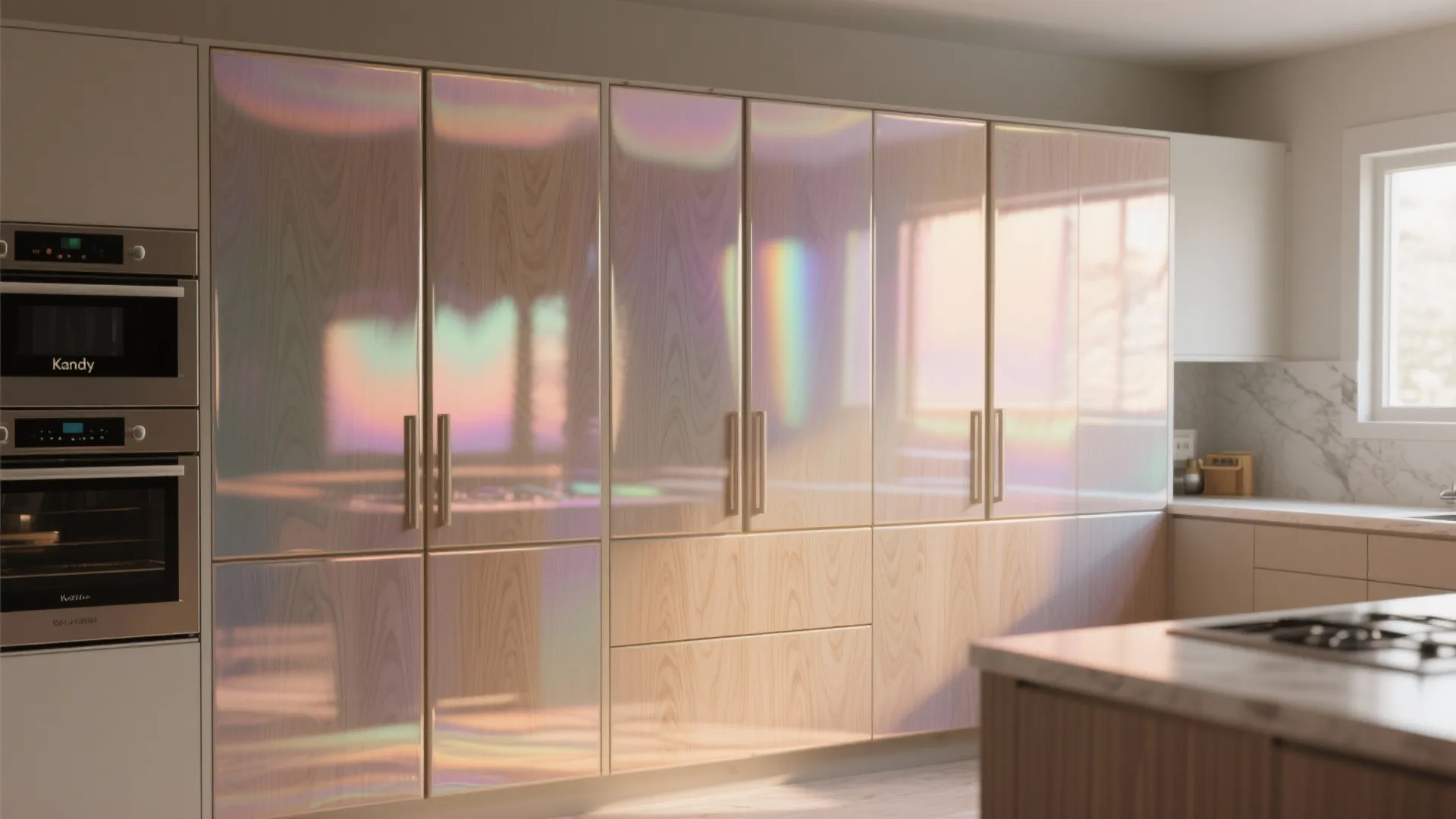 1. Accent cabinet panels with depth