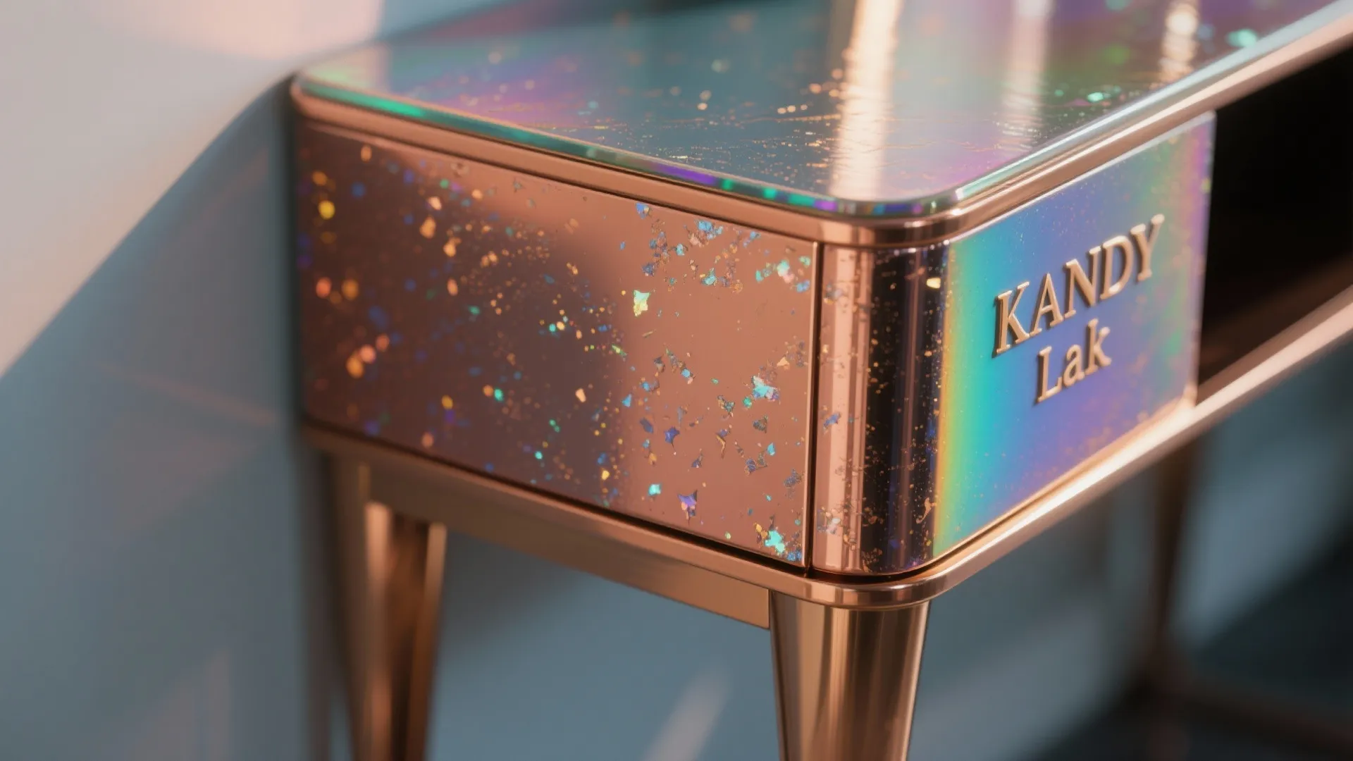 5. Layer with metallics for modern-retro flair