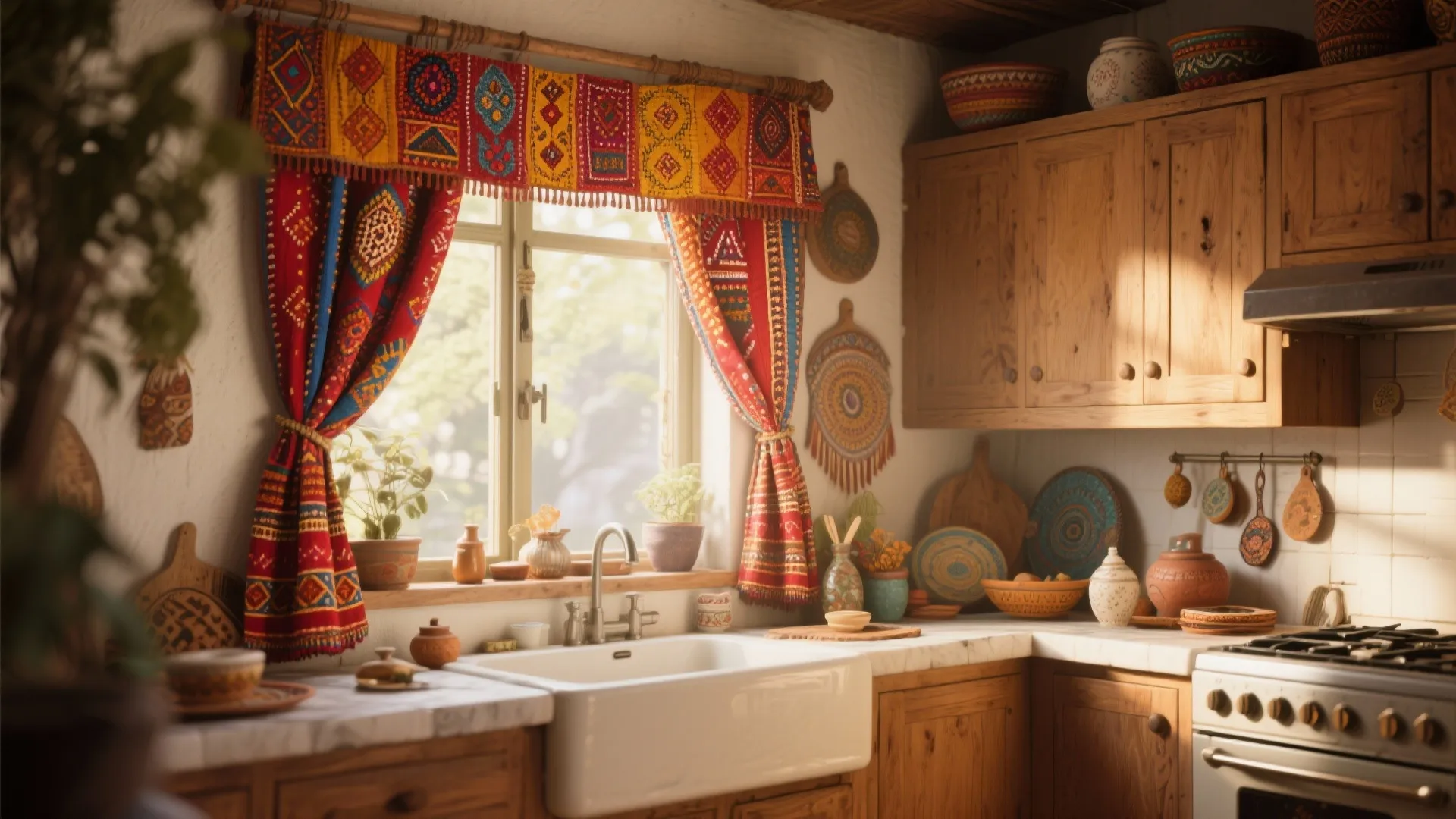 3. Vintage Kantha Fabric