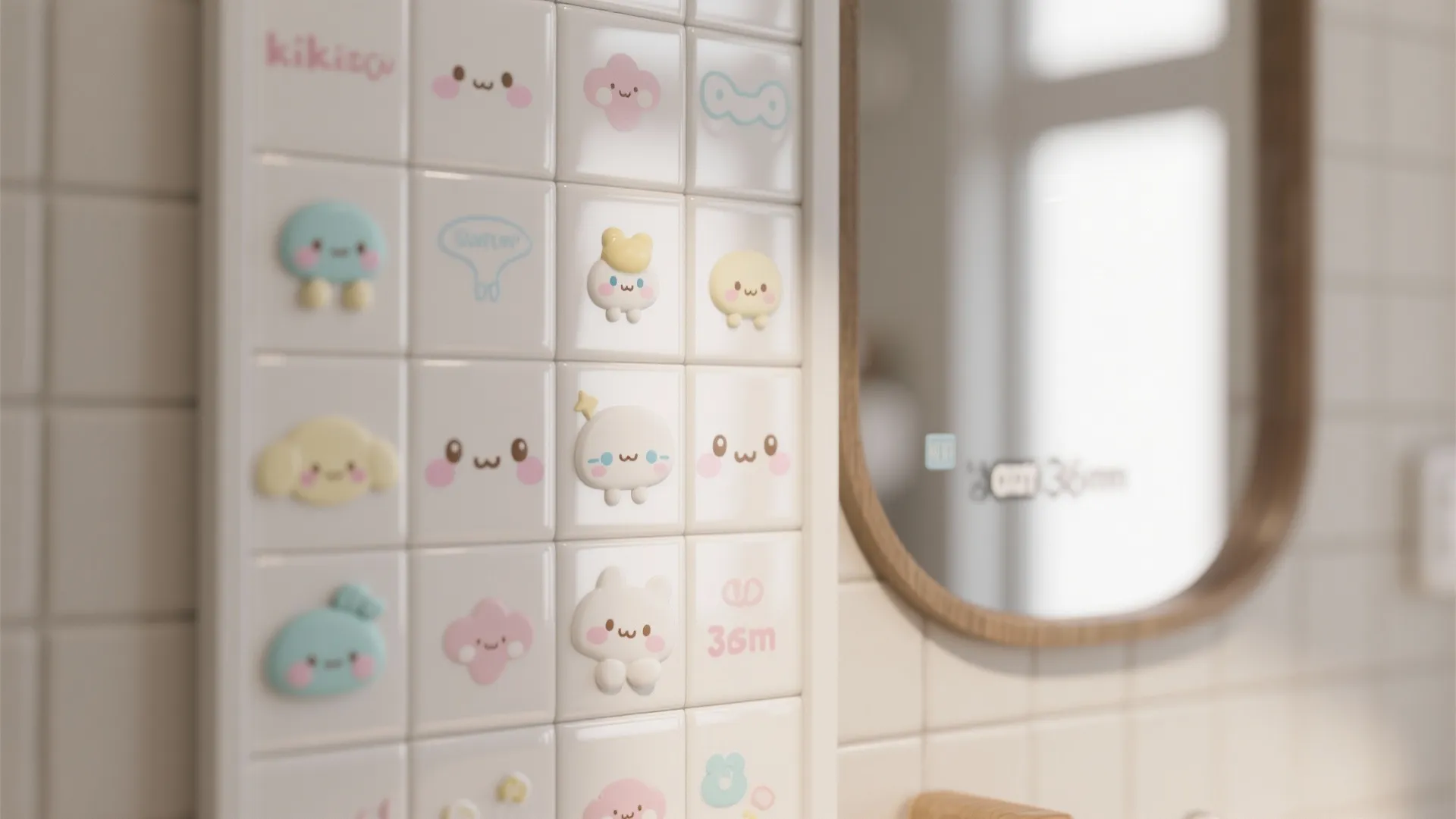 Kawaii Accents and Character Tiles