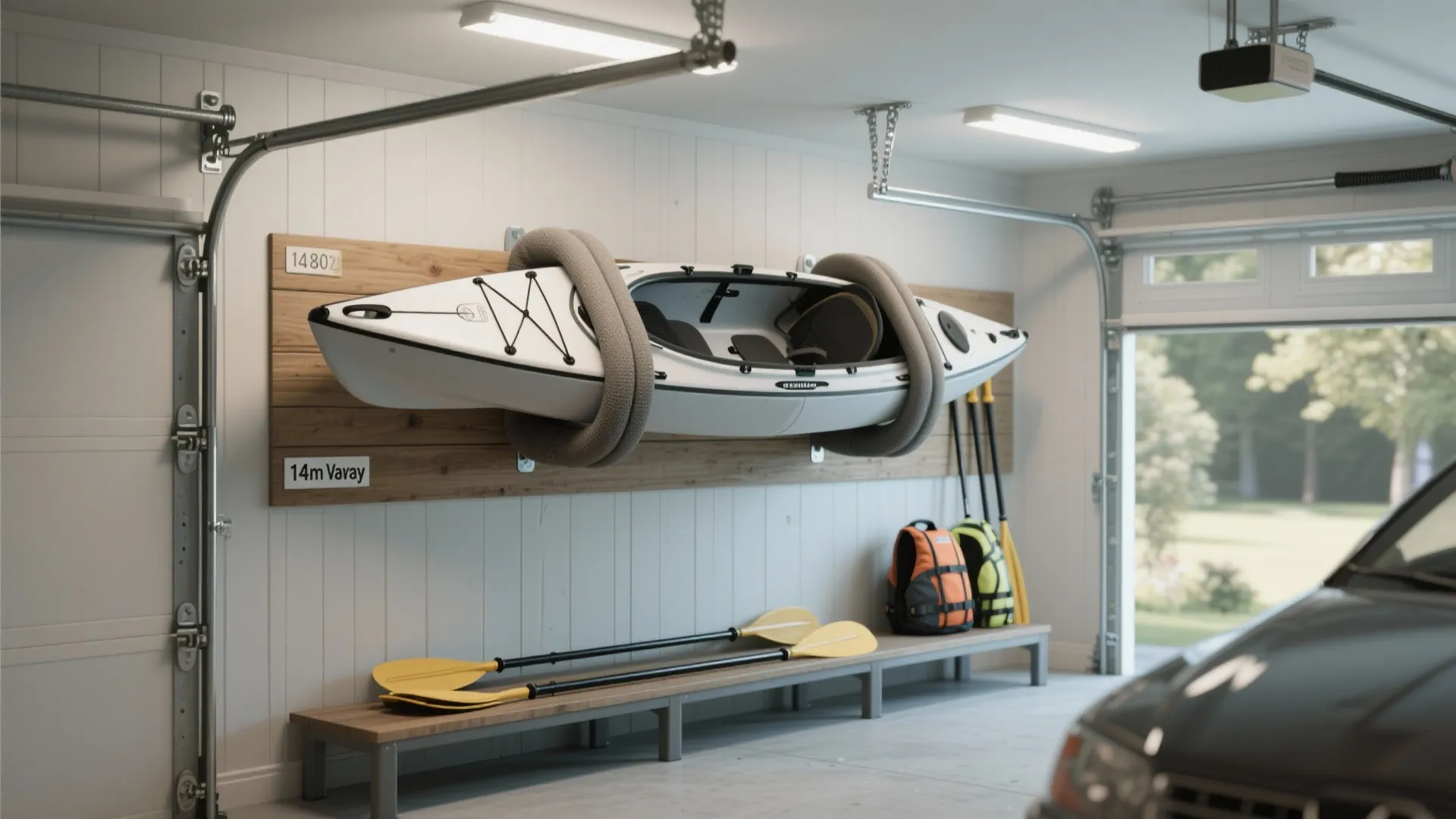 DIY Kayak Wall Hanger: Space-Saving Storage for Every Garage: Fast-Track Guide to Building a Simple Kayak Wall Hanger in Minutes
