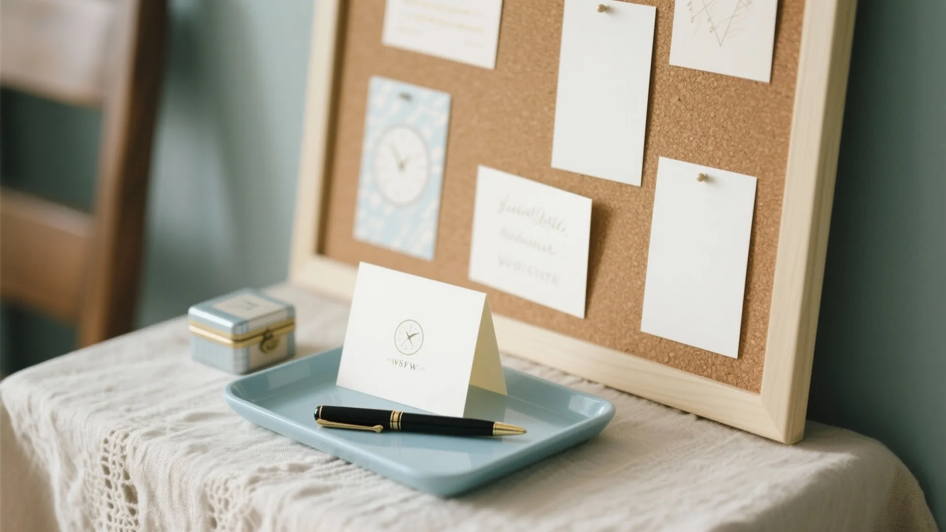 Keepsake Corner with Memory Board