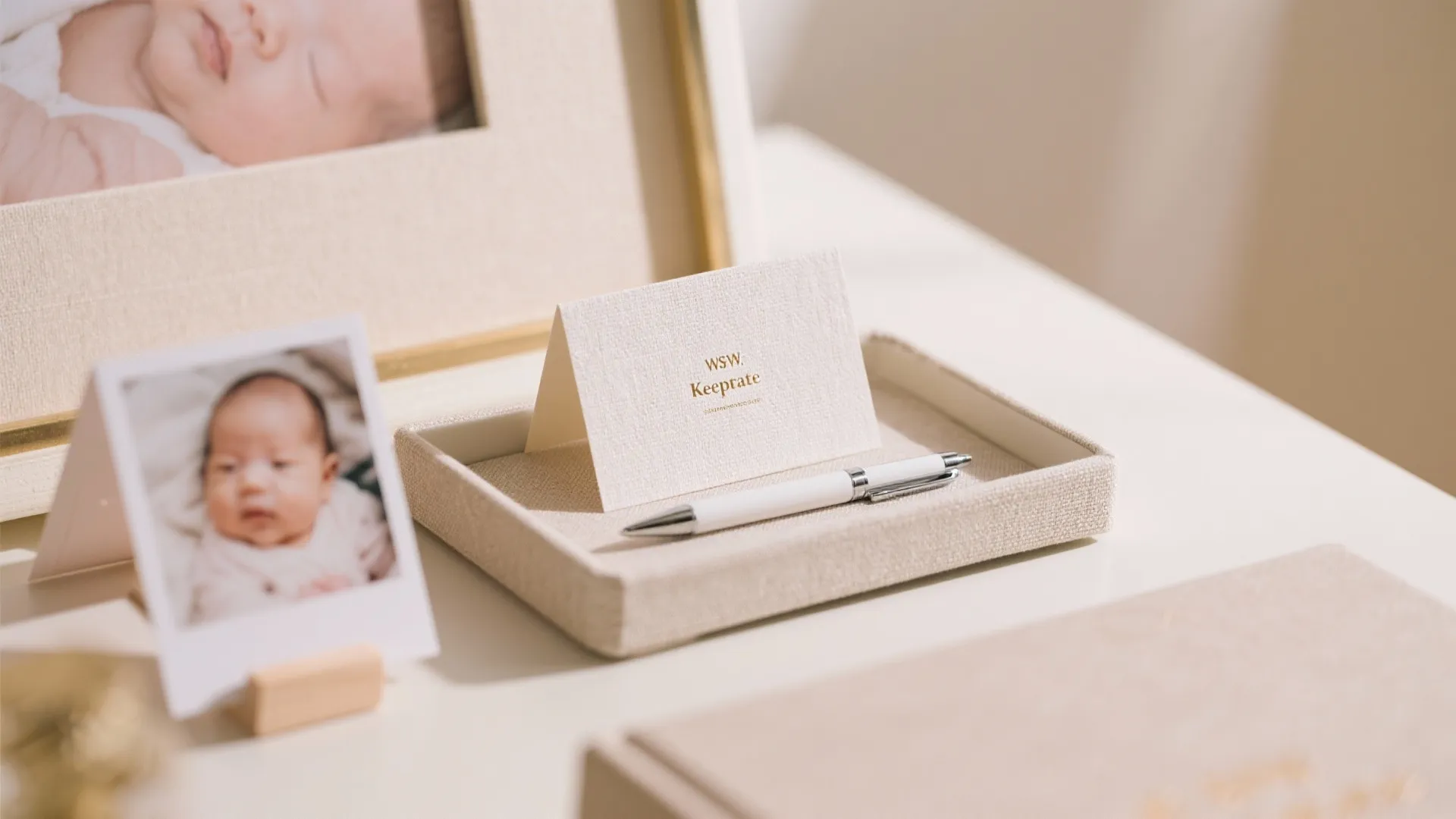 Interactive Decor: Milestone Timeline & Keepsake Station