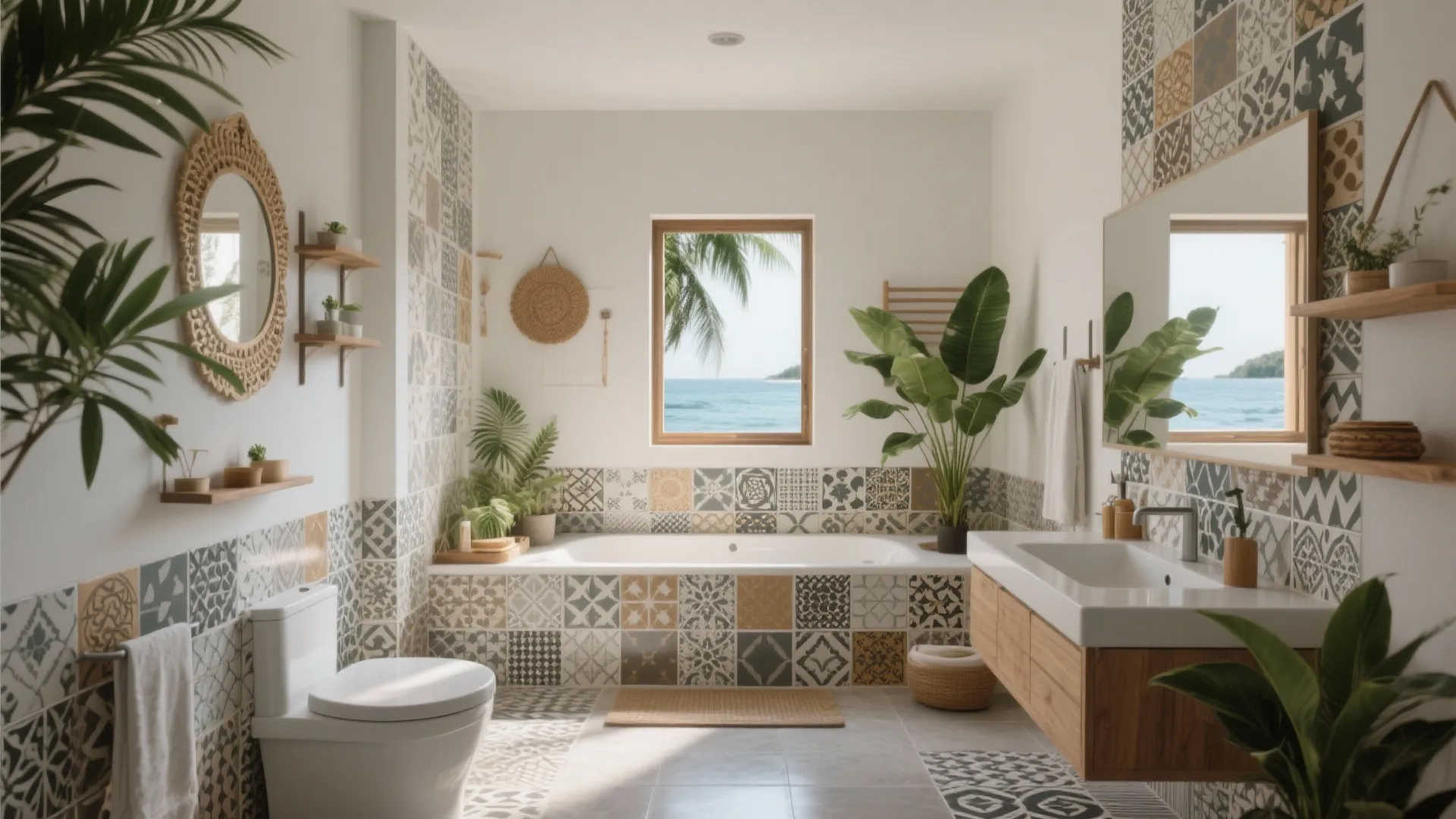 5 Bathroom Tile Design Ideas in Kerala: Explore My Top Kerala-Inspired Bathroom Tile Inspirations for Small Spaces