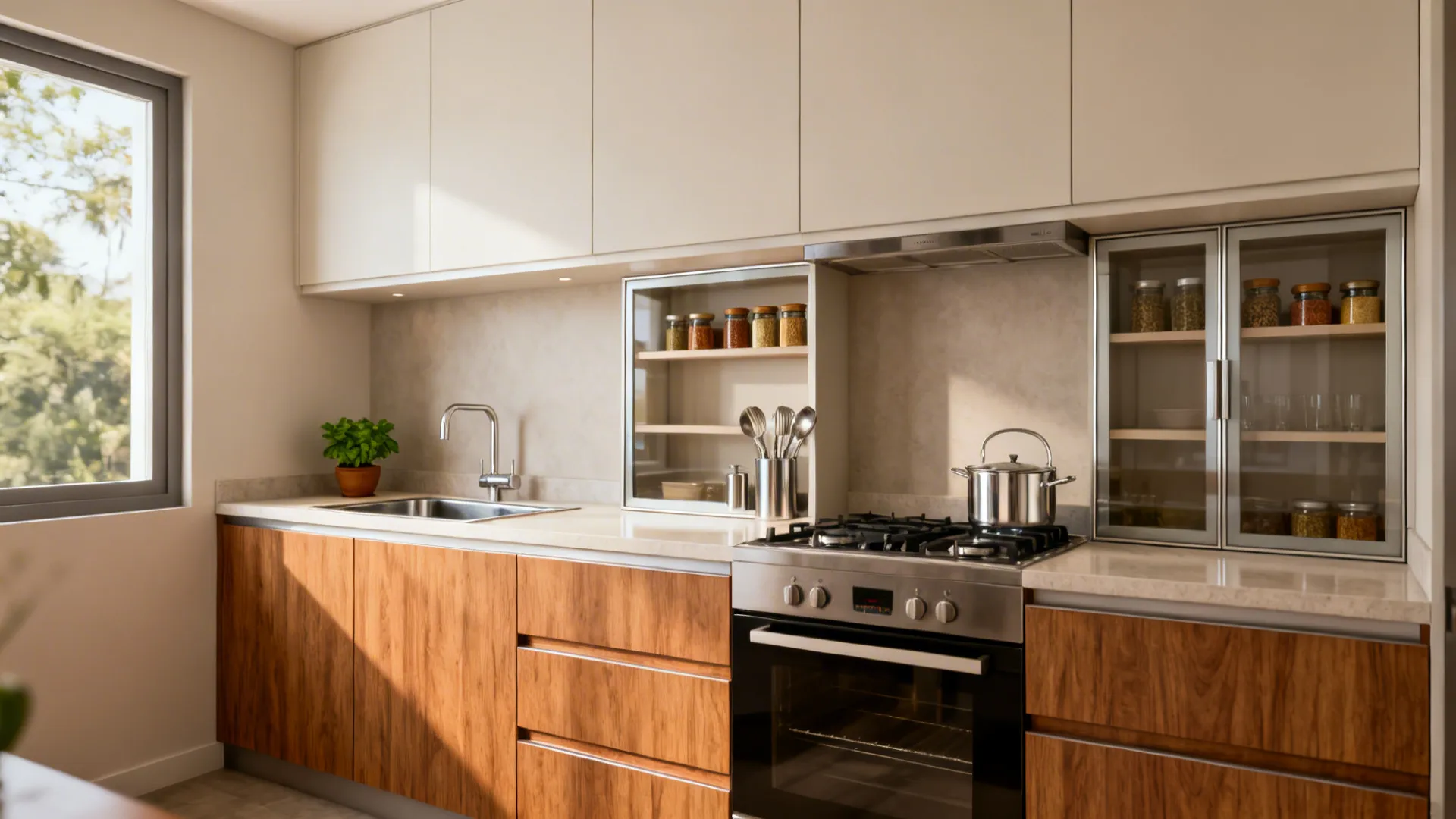 5 low-cost kitchen cupboard design ideas in Kerala: Practical, warm, and space-smart: my Kerala-style kitchen cupboard playbook on a budget