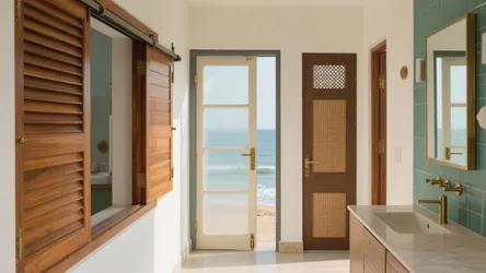 5 Kerala Bathroom Door Designs for Small Homes