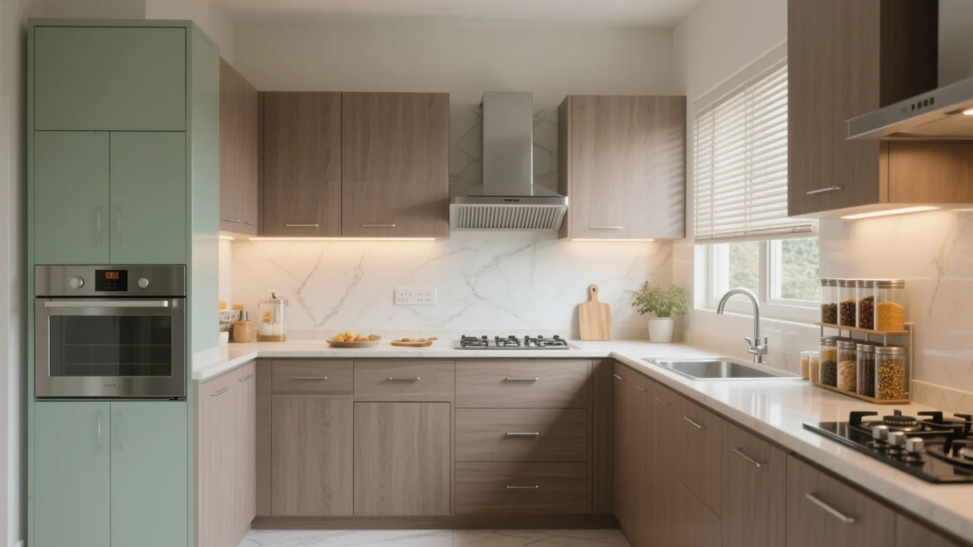 Modular Kitchen Designs in Kerala: Style Meets Space: 1 Minute to Smart Kerala Kitchens: Clever Design, Big Impact!