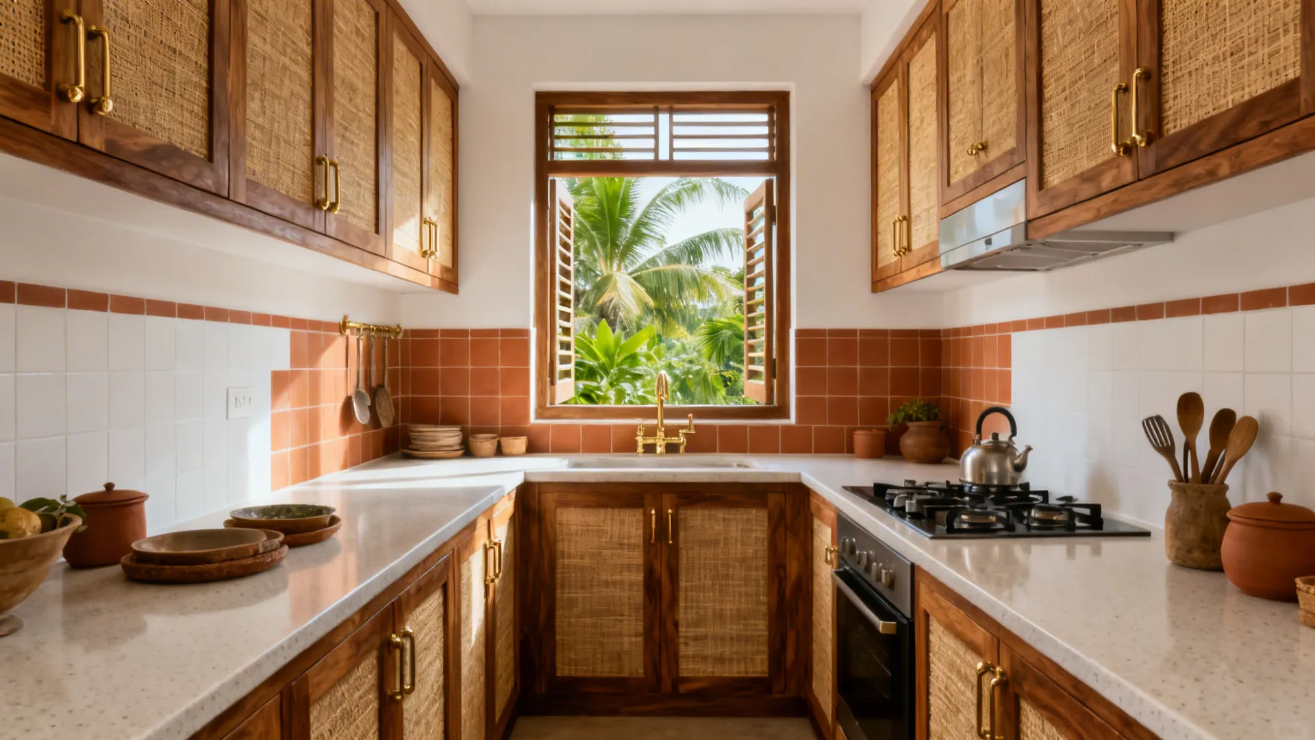 Small Kitchen Feels Dark? Kerala Kitchen Design Fixes