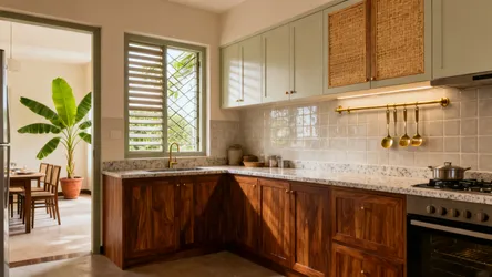 Kerala-Style Kitchen Interior Design: 5 Smart Ideas