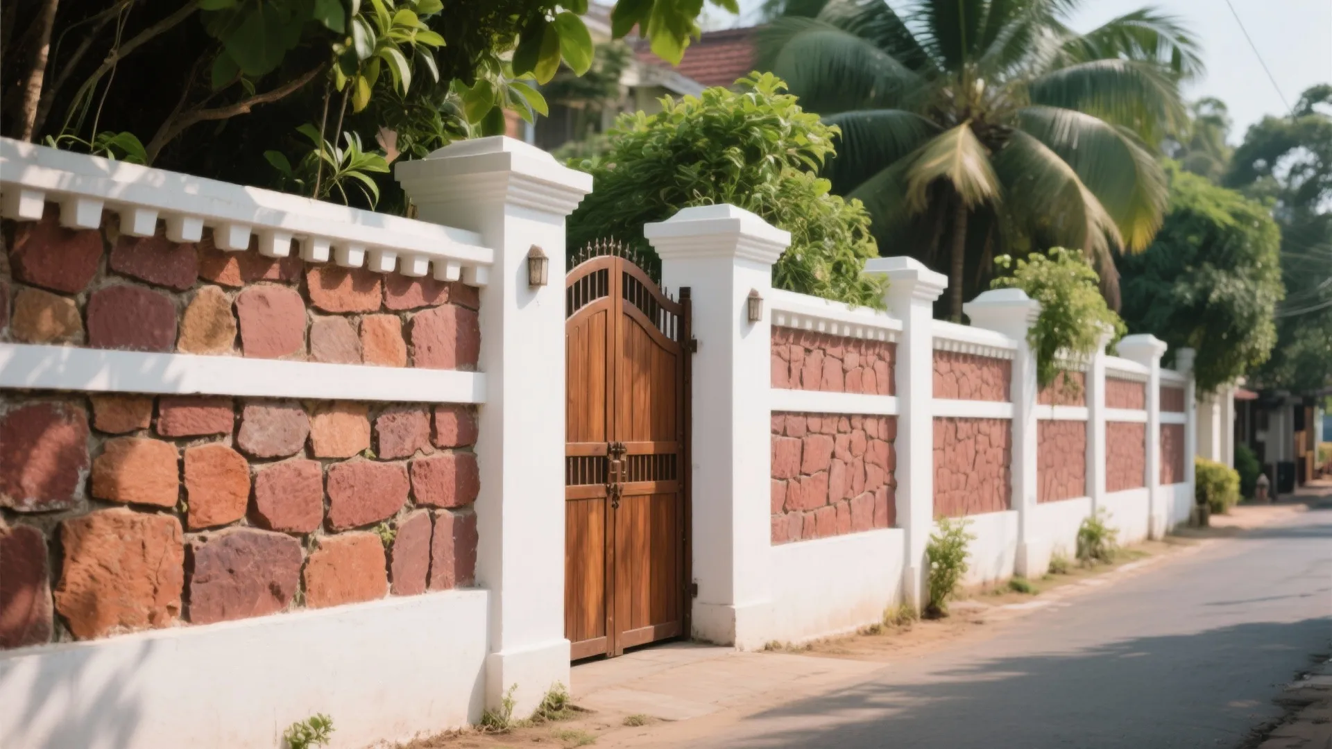 Laterite Warmth with Plaster Accents