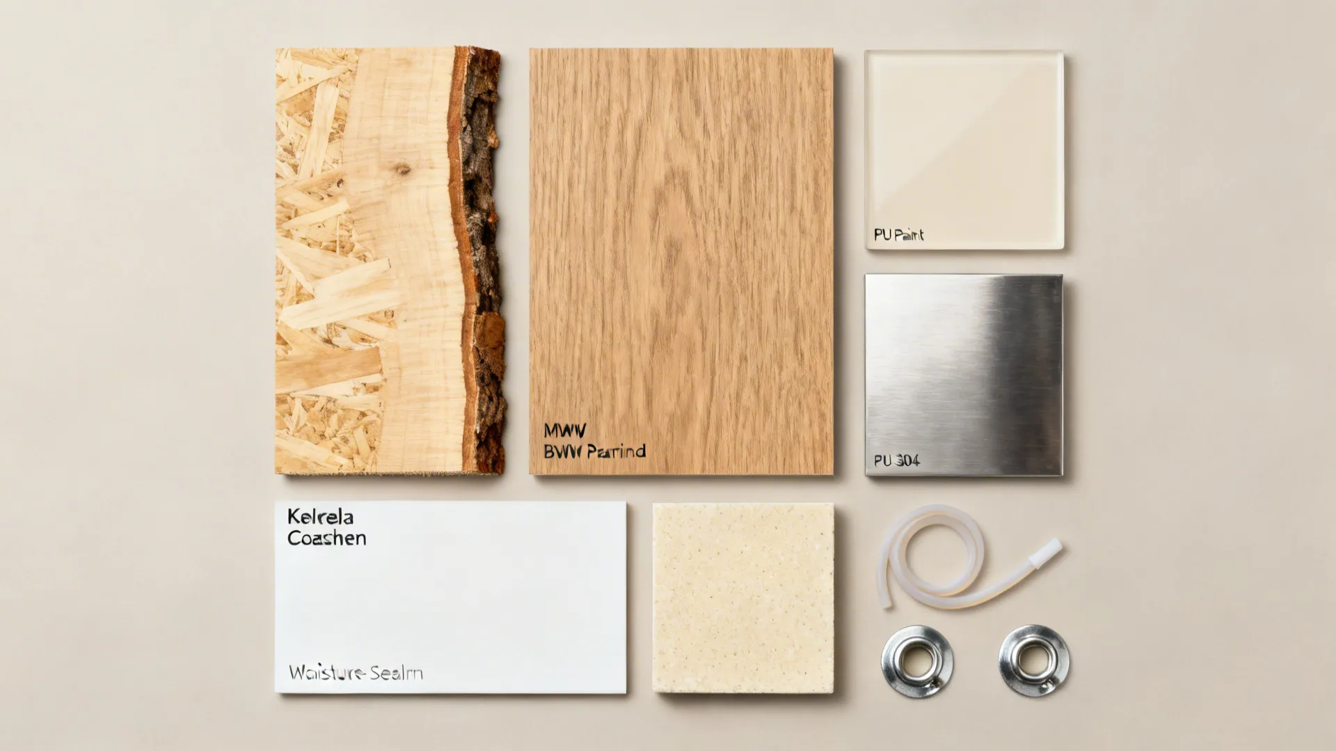 Moisture-smart materials and finishes