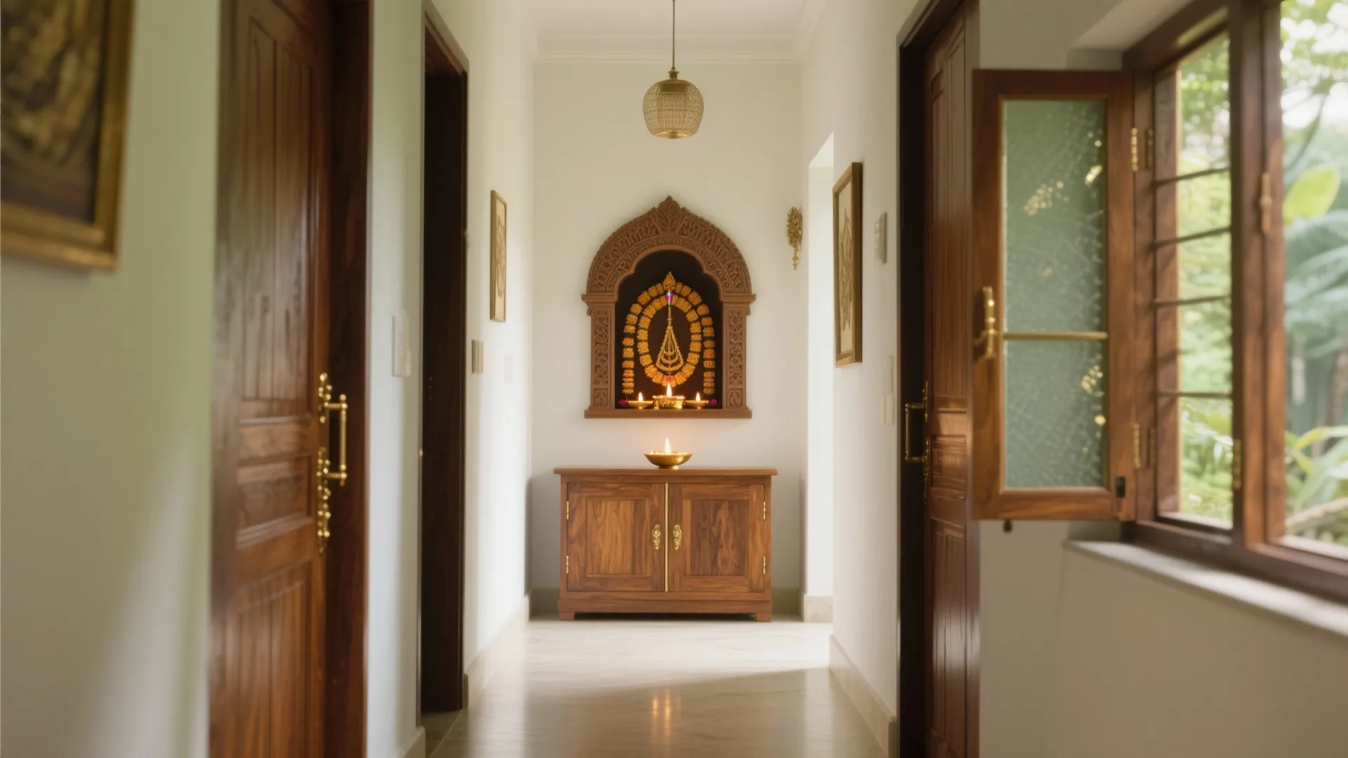 5 Pooja Room Door Designs in Kerala Homes: Warm wood, brass accents, and light-smart ideas for soulful mandirs in compact Kerala apartments and heritage houses