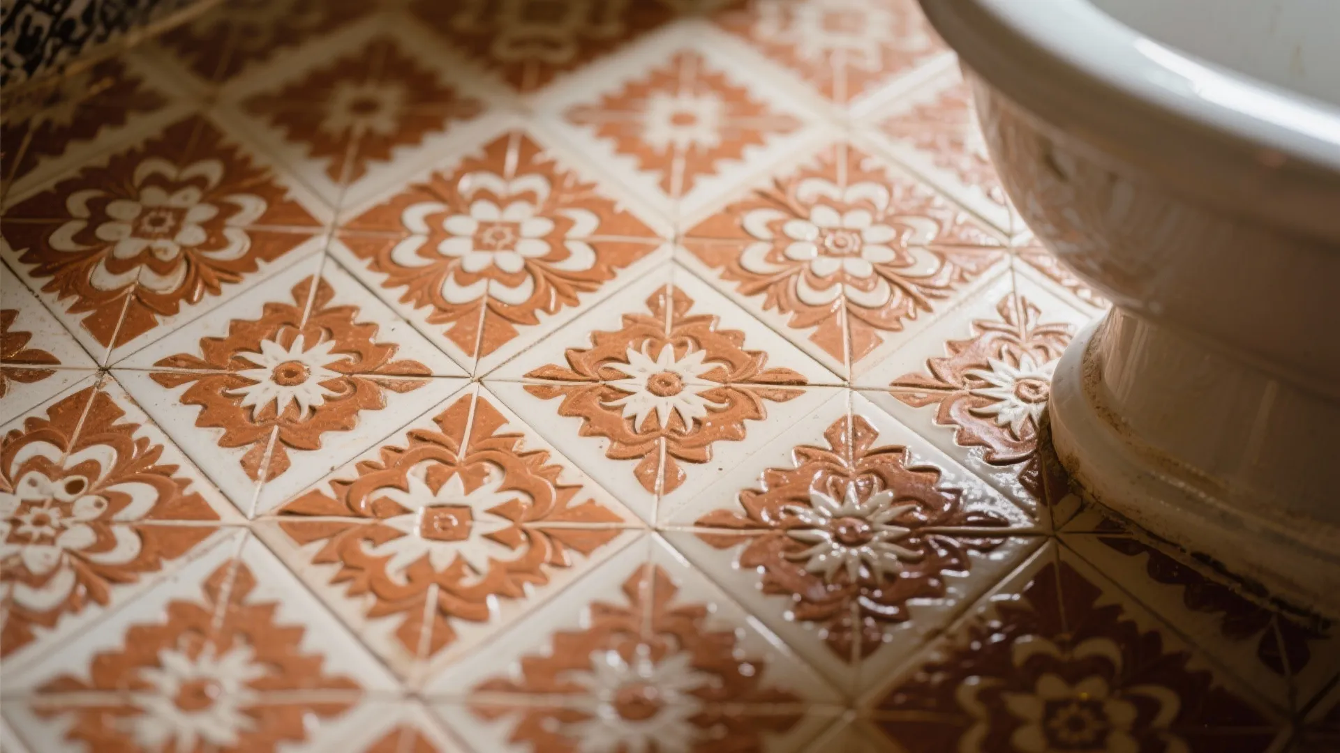 Intricate tile patterns