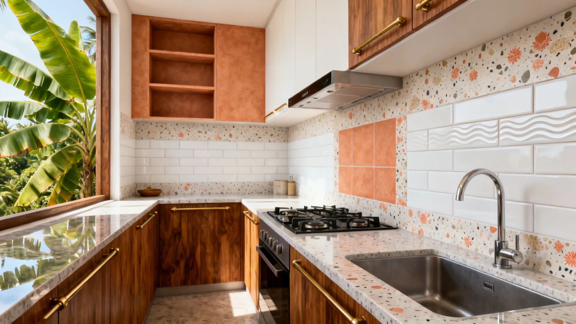 Kitchen wall tiles design in Kerala: 5 ideas that work