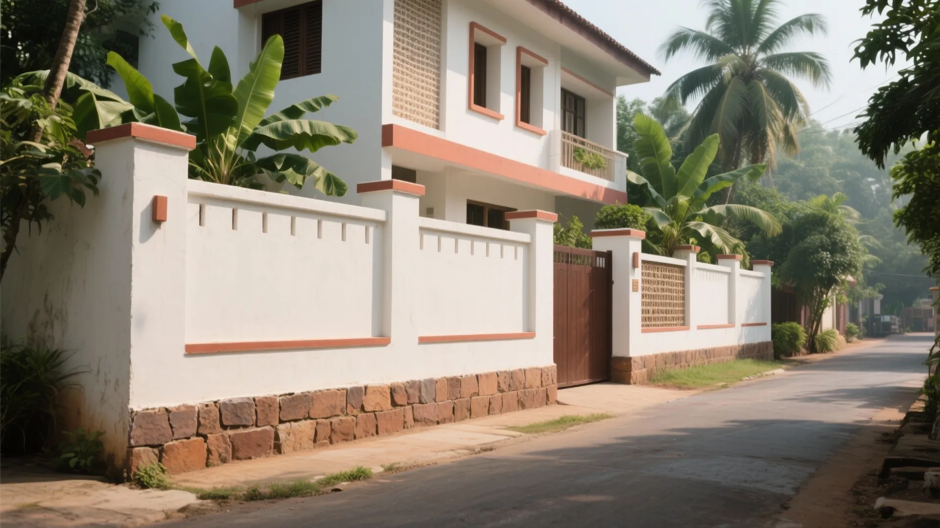 5 Simple Compound Wall Designs Kerala Style: Kerala-style compound walls that feel light, local, and monsoon-ready—five simple ideas inspired by real projects and code-savvy details.