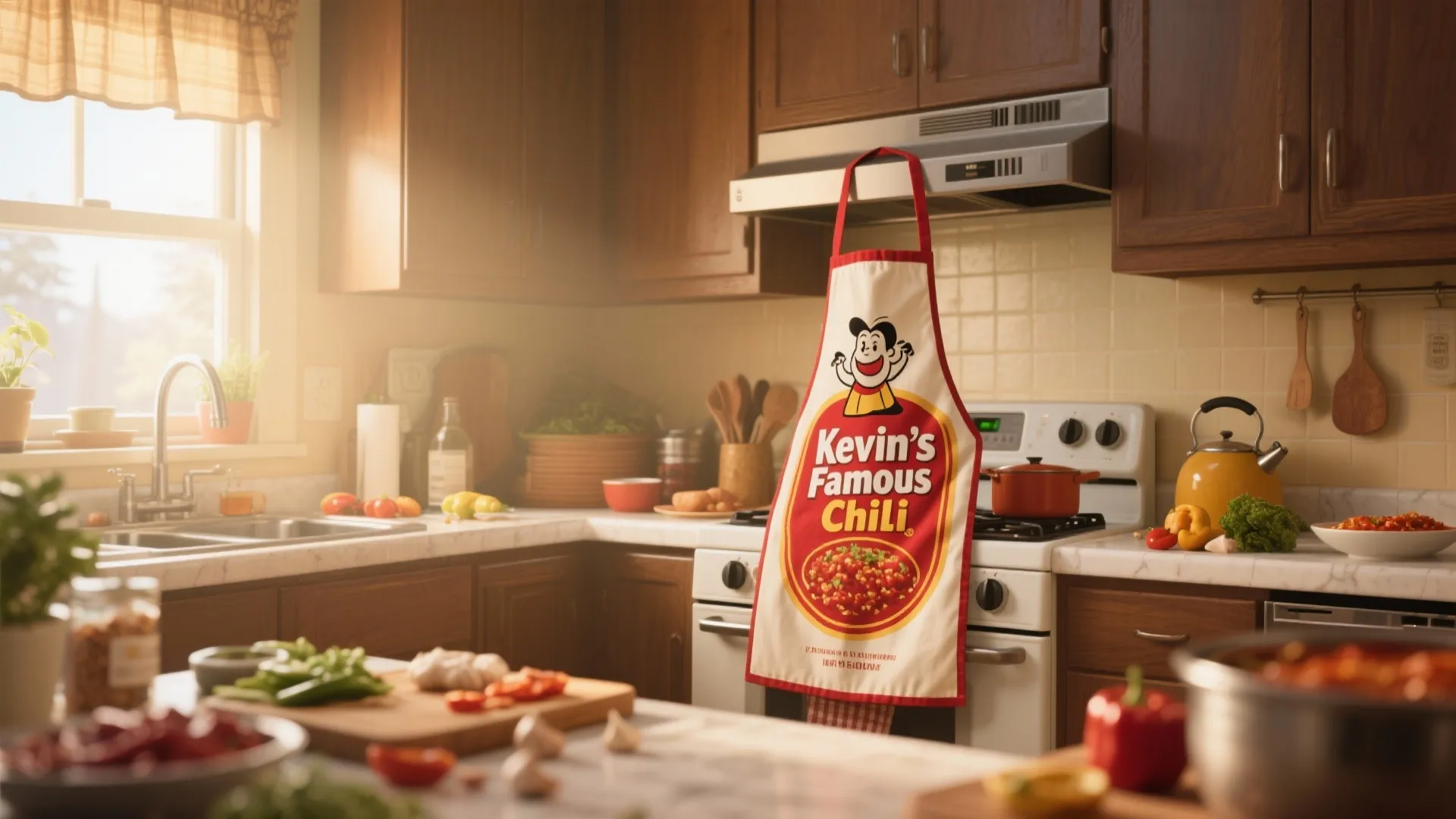 5. Kevin’s Famous Chili Apron