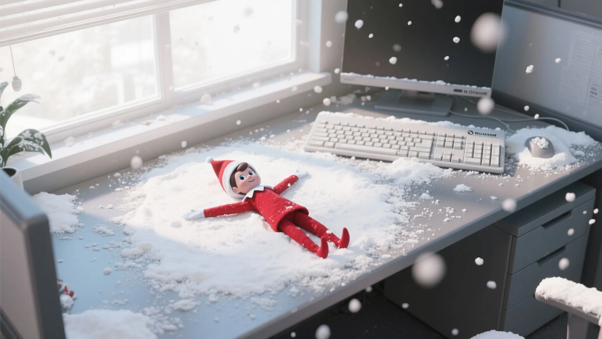 8. Keyboard Snow Angels