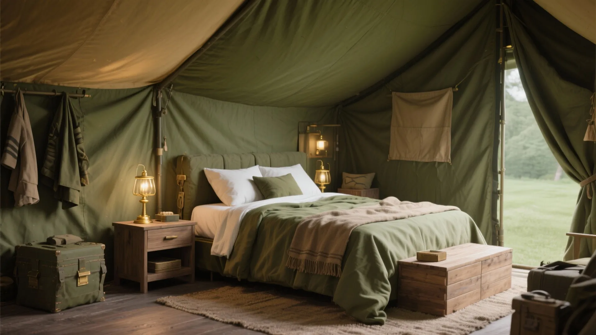 Khaki Green Bedroom Ideas for a Cozy Retreat