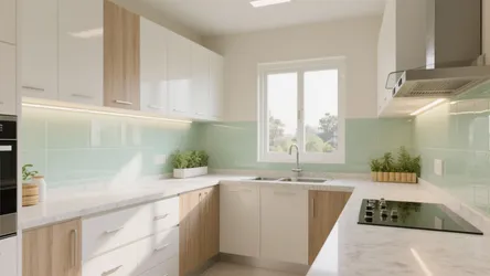 2 BHK Flat in Kharadi: 5 Smart Kitchen Design Ideas