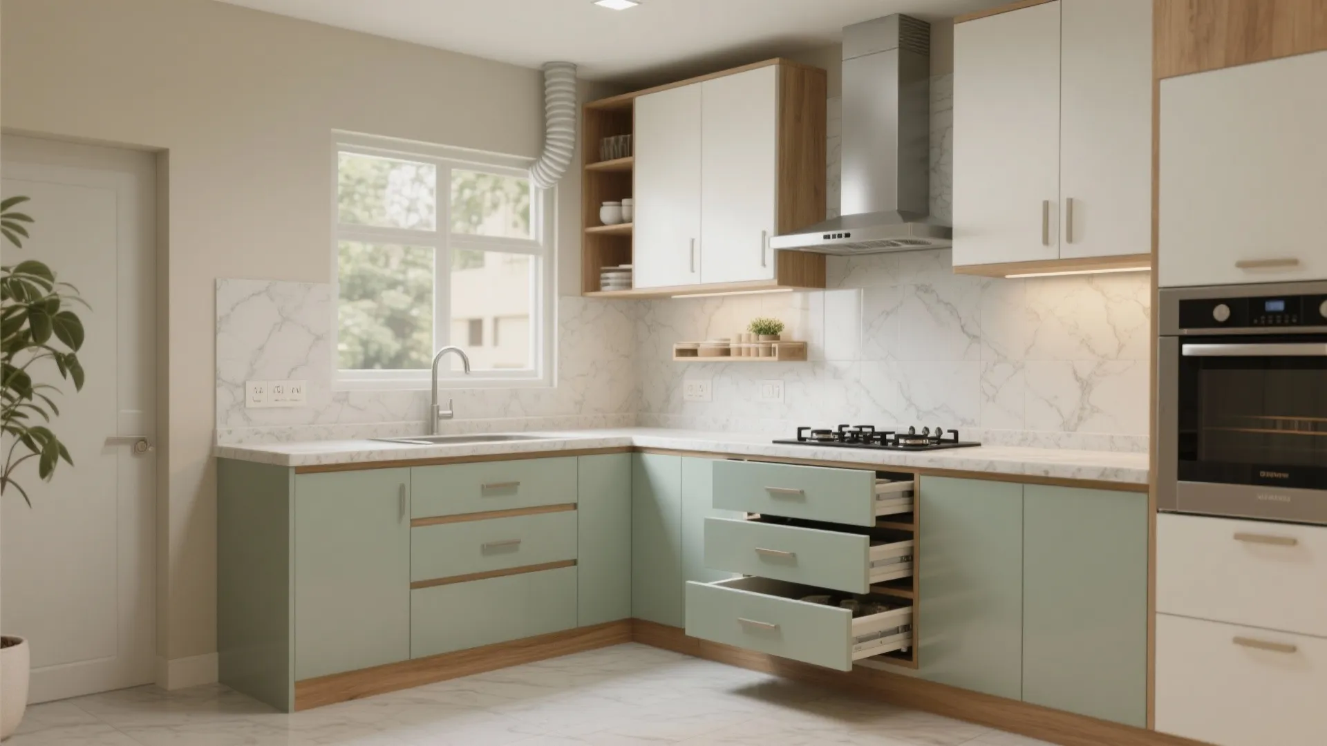 Modular Kitchen That Breathes (and Works Overtime)