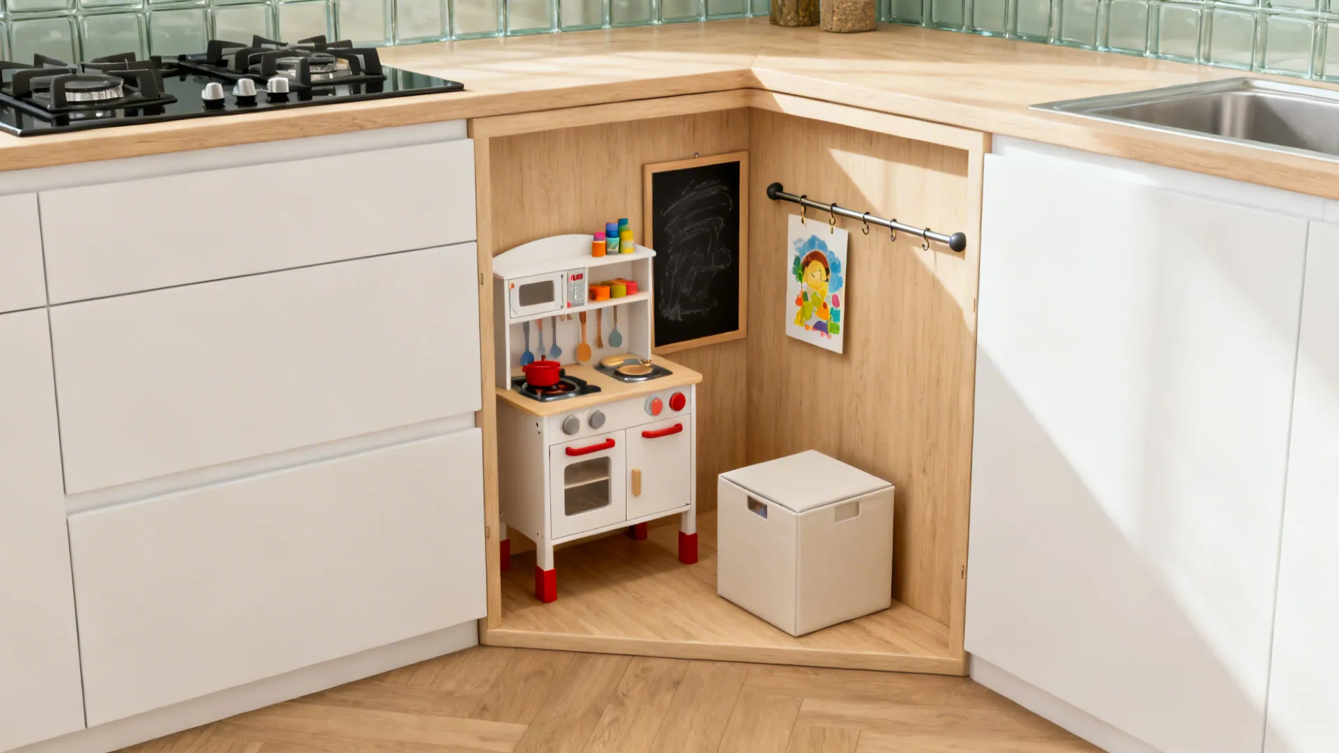 Kid-Friendly Corner That Elevates the Whole Space