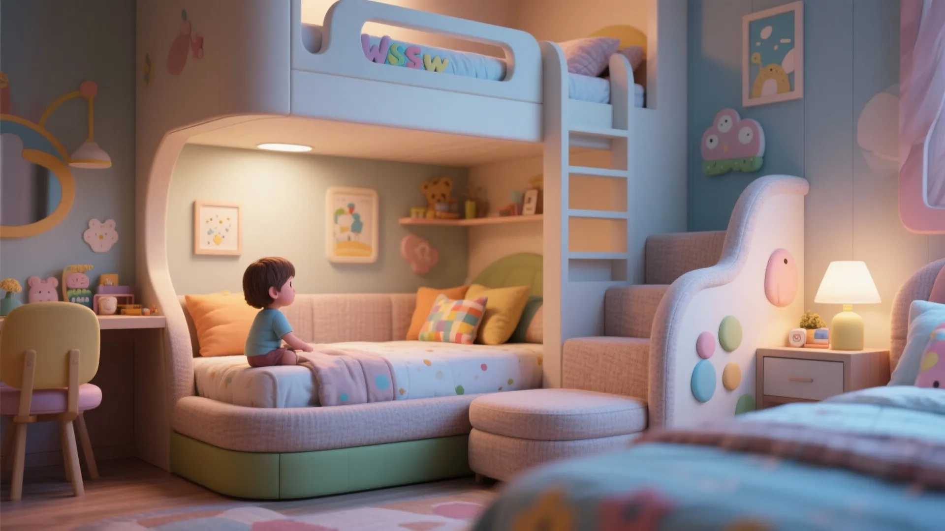 3. Family suites featuring kid-friendly furnishings