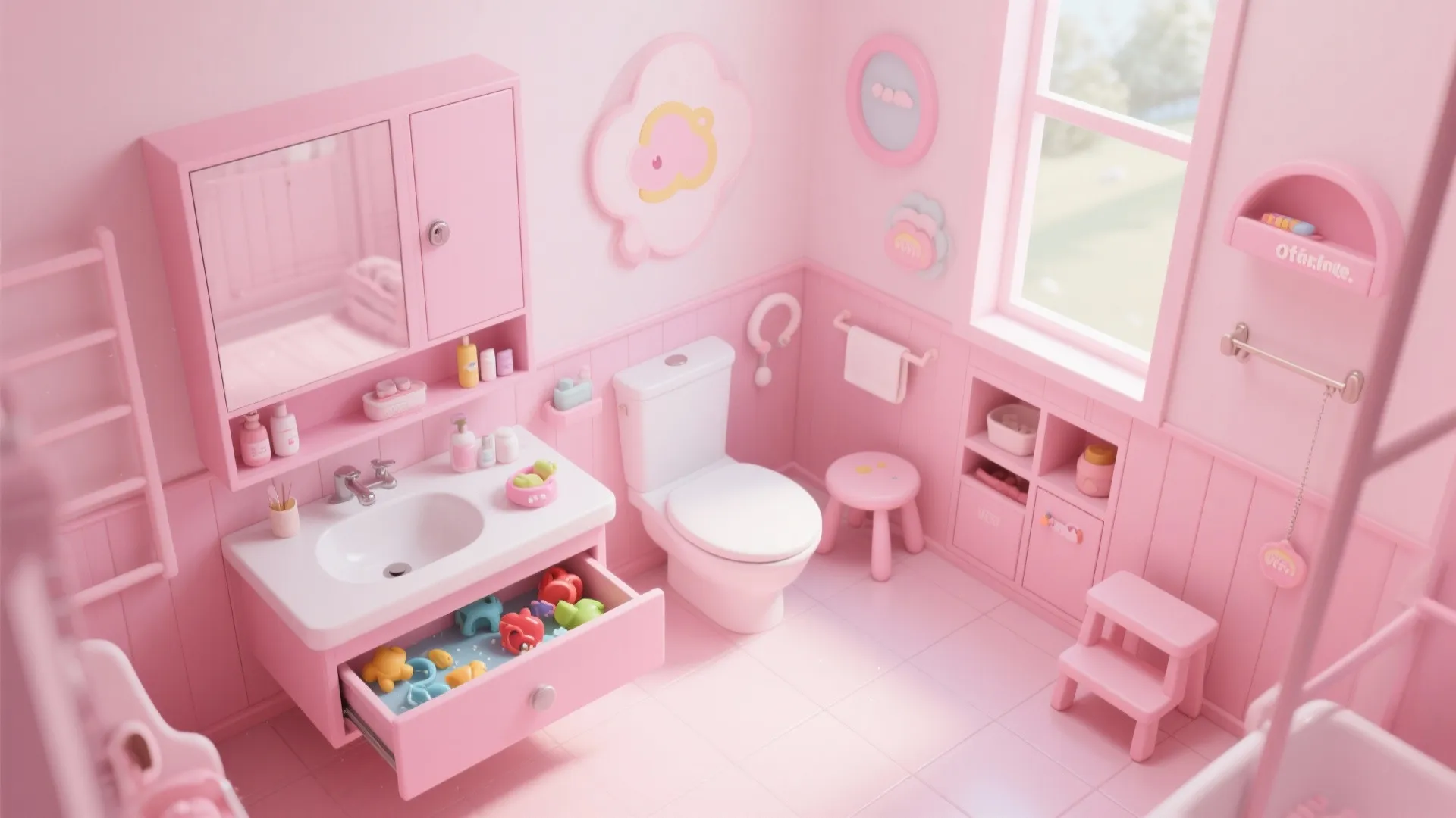 5. Kid-Friendly Glam & Storage Solutions