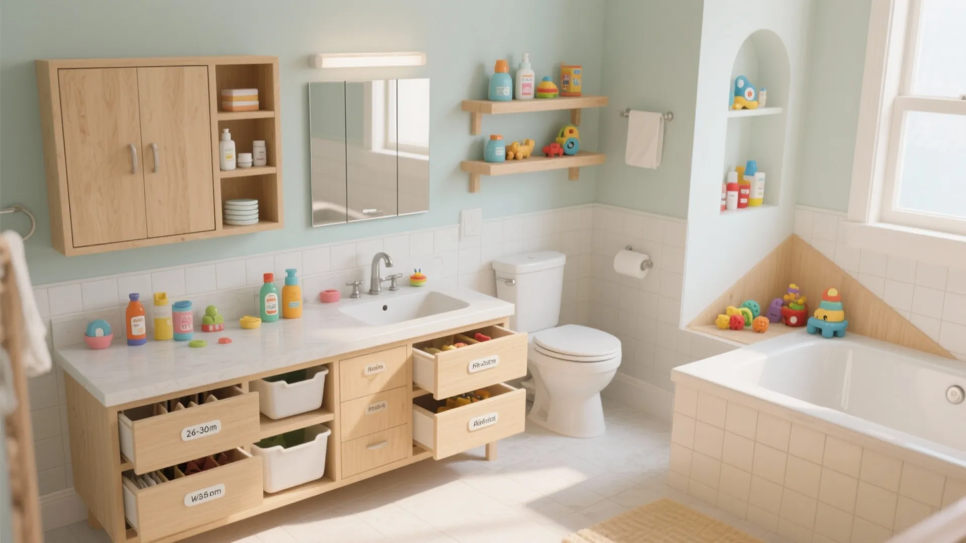 3) Storage That Kids Can Actually Use