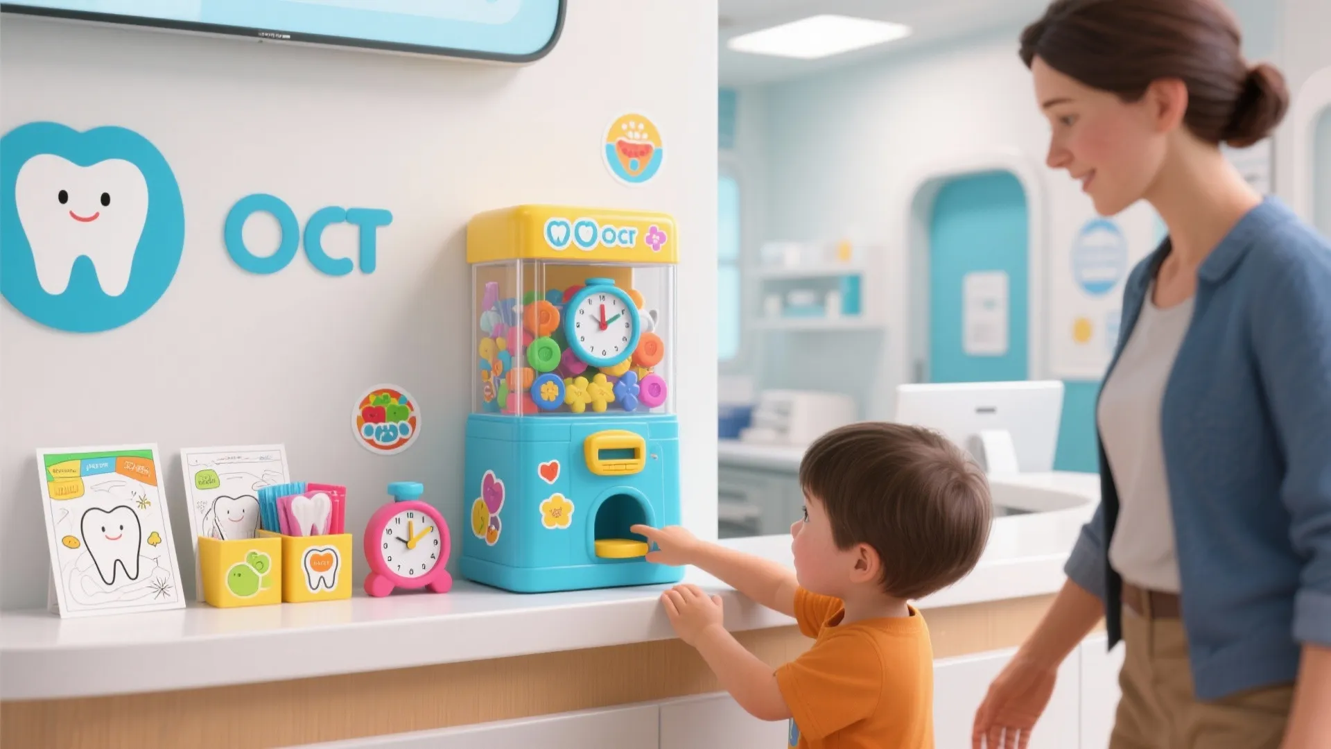 3. Kid-Friendly Packs (stickers, fun tooth timers)