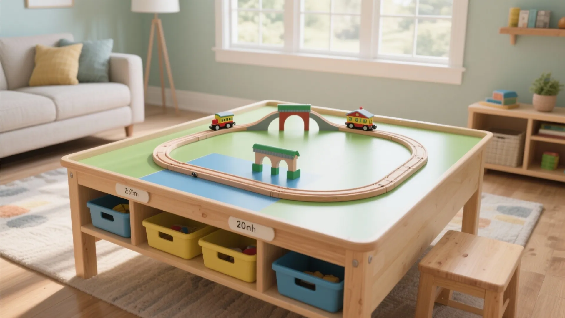 DIY Train Table: Easy Steps to Build Your Own Toy Train Oasis: Fast-Track Guide to Building a DIY Train Table in One Weekend