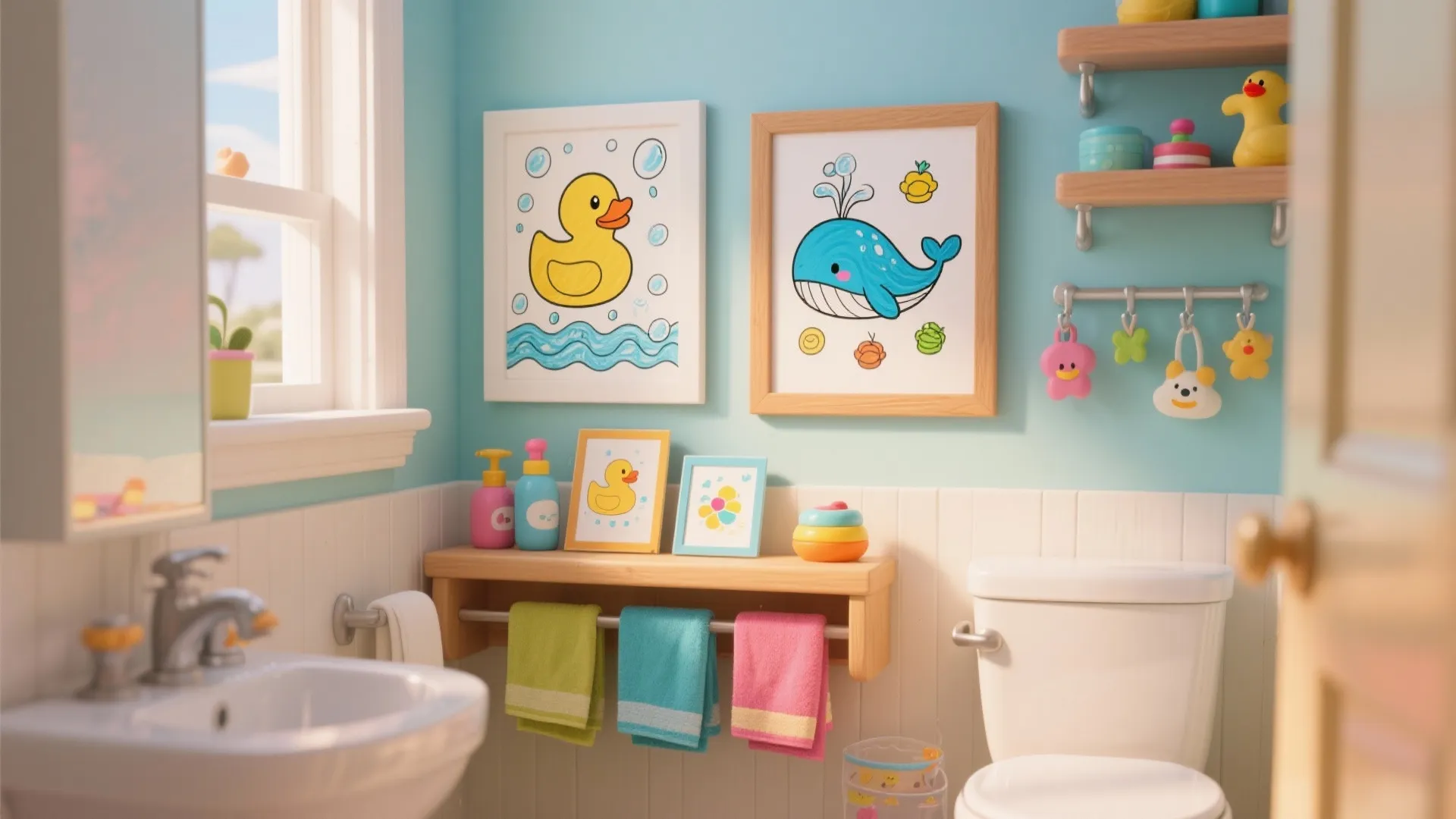 4. Kid-Friendly Bath Time Scenes