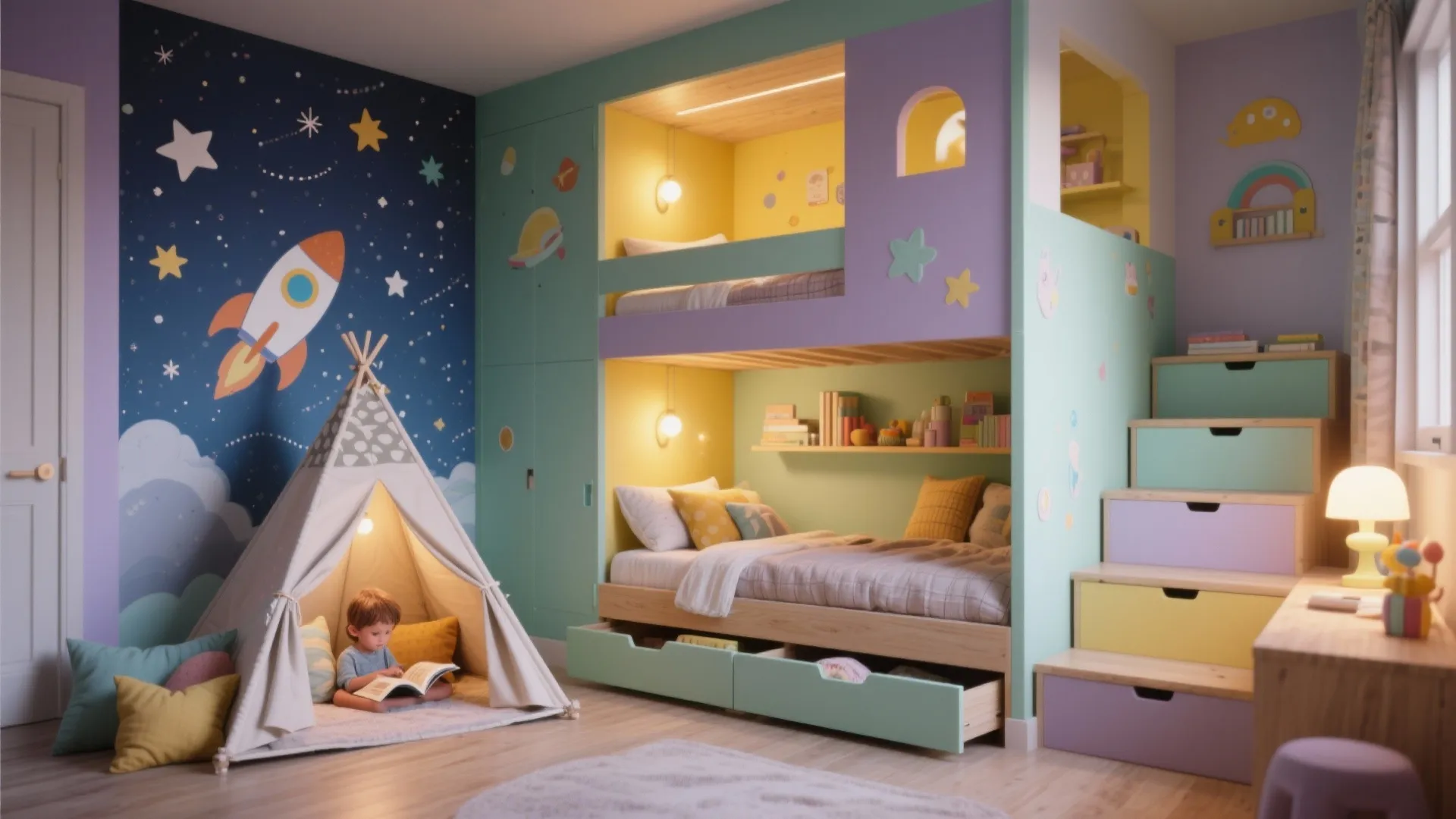 10 children bedroom decorations that spark creativity: Practical, playful and parent-friendly ideas for decorating small kids' rooms