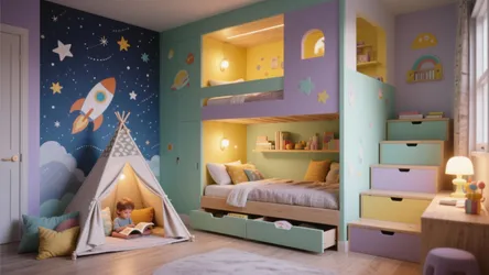 10 children bedroom decorations that spark creativity