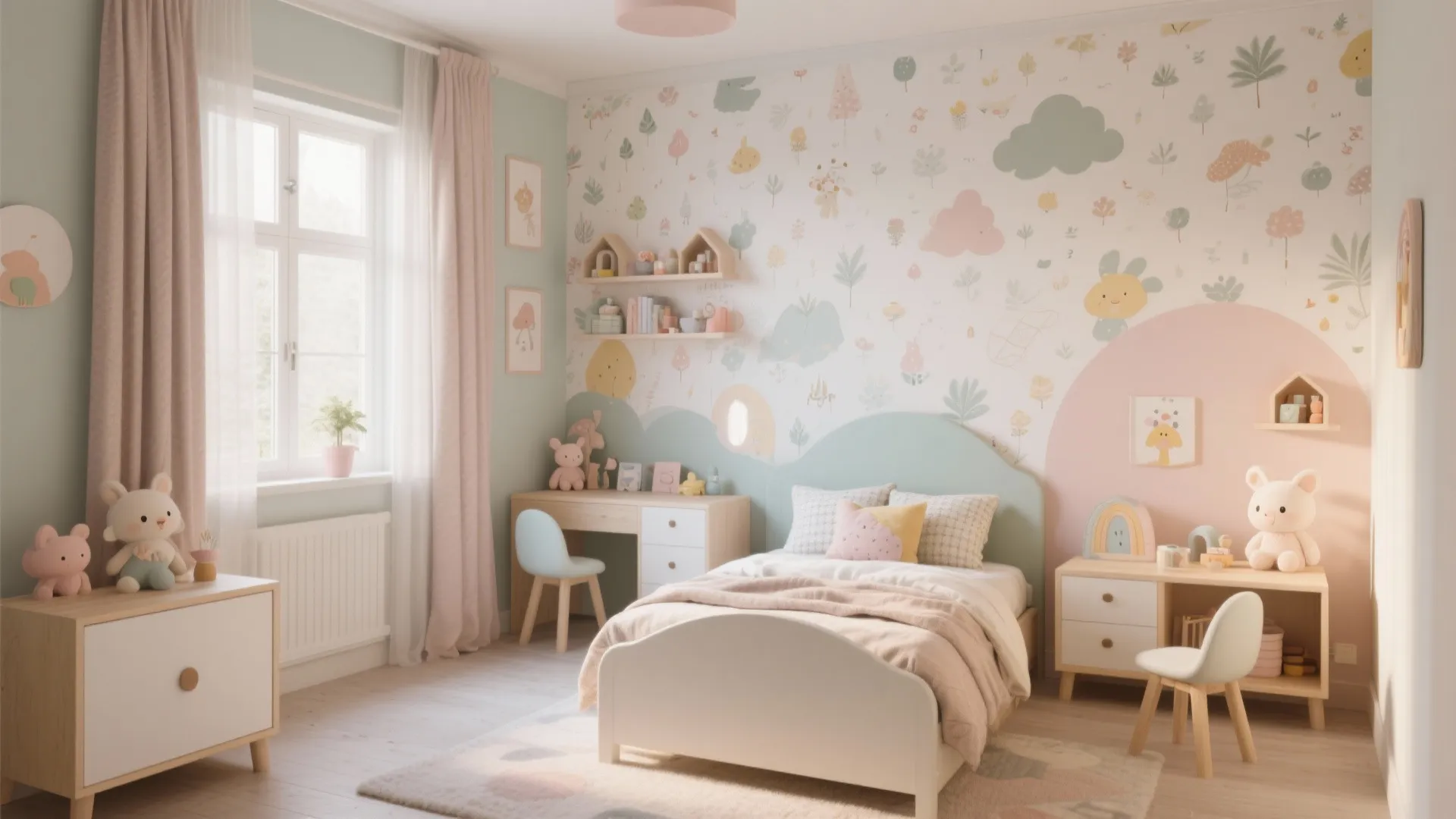 5 Children's Bedroom Wallpaper Ideas: Fresh and Creative Ways to Transform Your Kid's Space