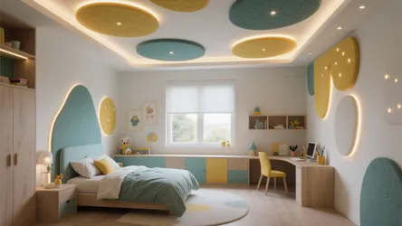5 Modern False Ceiling Designs for Kids’ Rooms