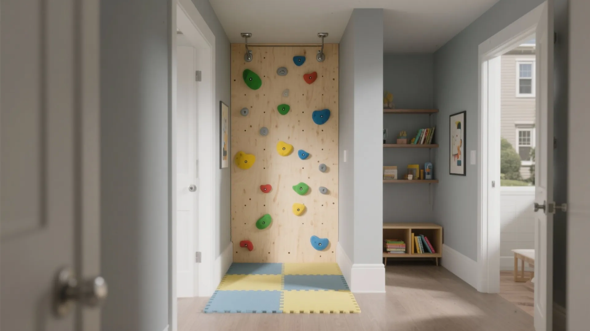 DIY Kids Climbing Wall: Creative Project for Any Home: Fast-Track Guide to Building a Safe Climbing Wall in 1 Hour