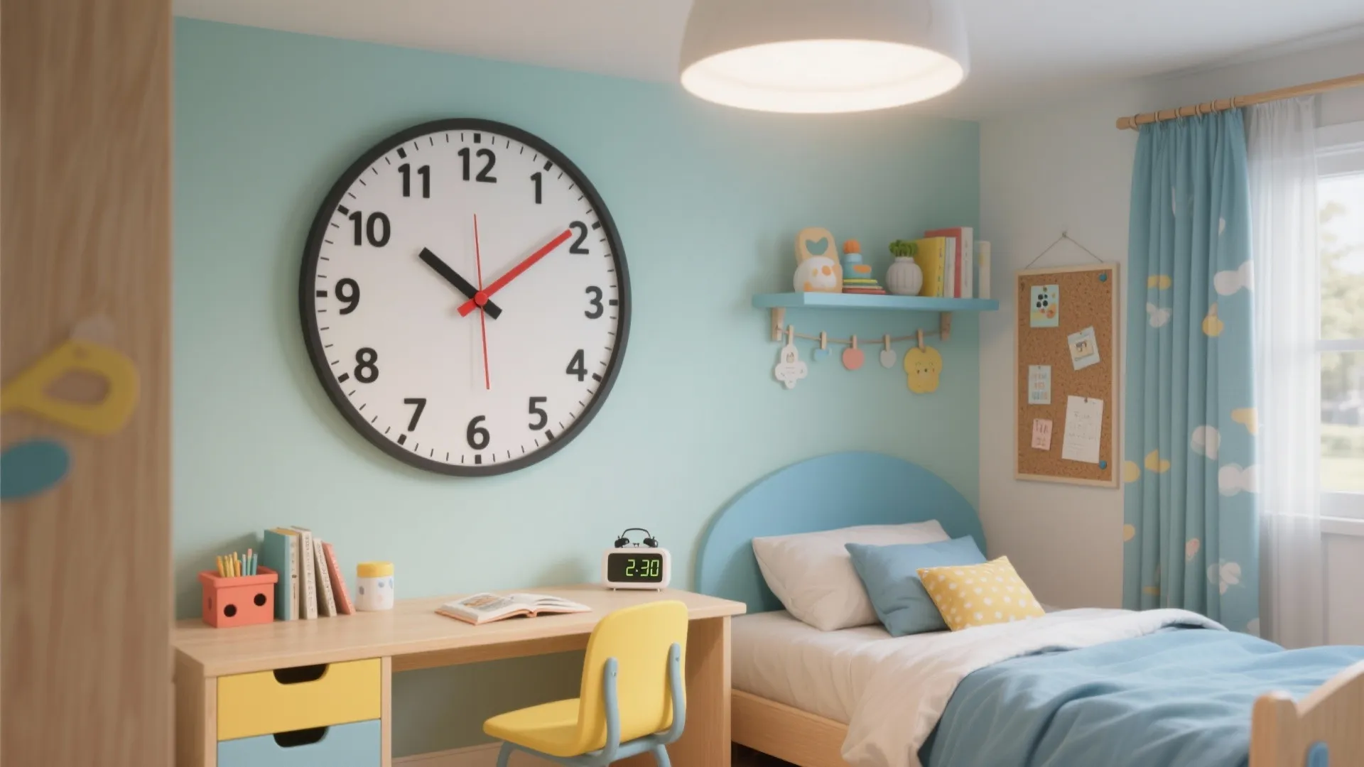 Kids Room Clock Ideas That Make Time Fun