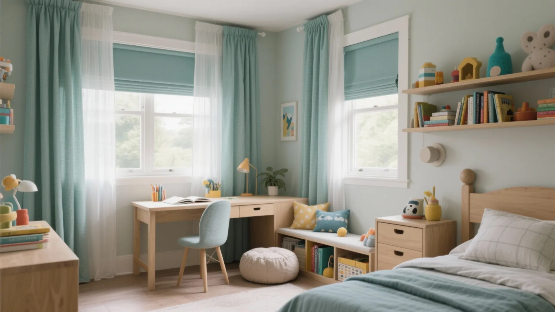 Kids Room Window Curtains: The Ultimate Guide to Fun & Functionality: 1 Minute to Choose the Perfect Curtains for Any Kids Room