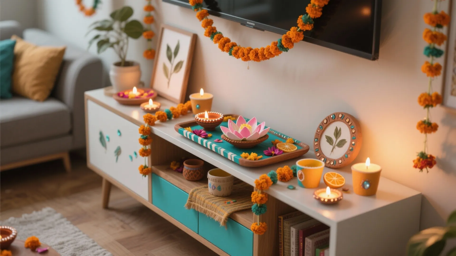5 Diya Decoration Ideas for Kids: Kid-safe, colorful, and space-savvy Diwali crafts from a senior interior designer’s studio