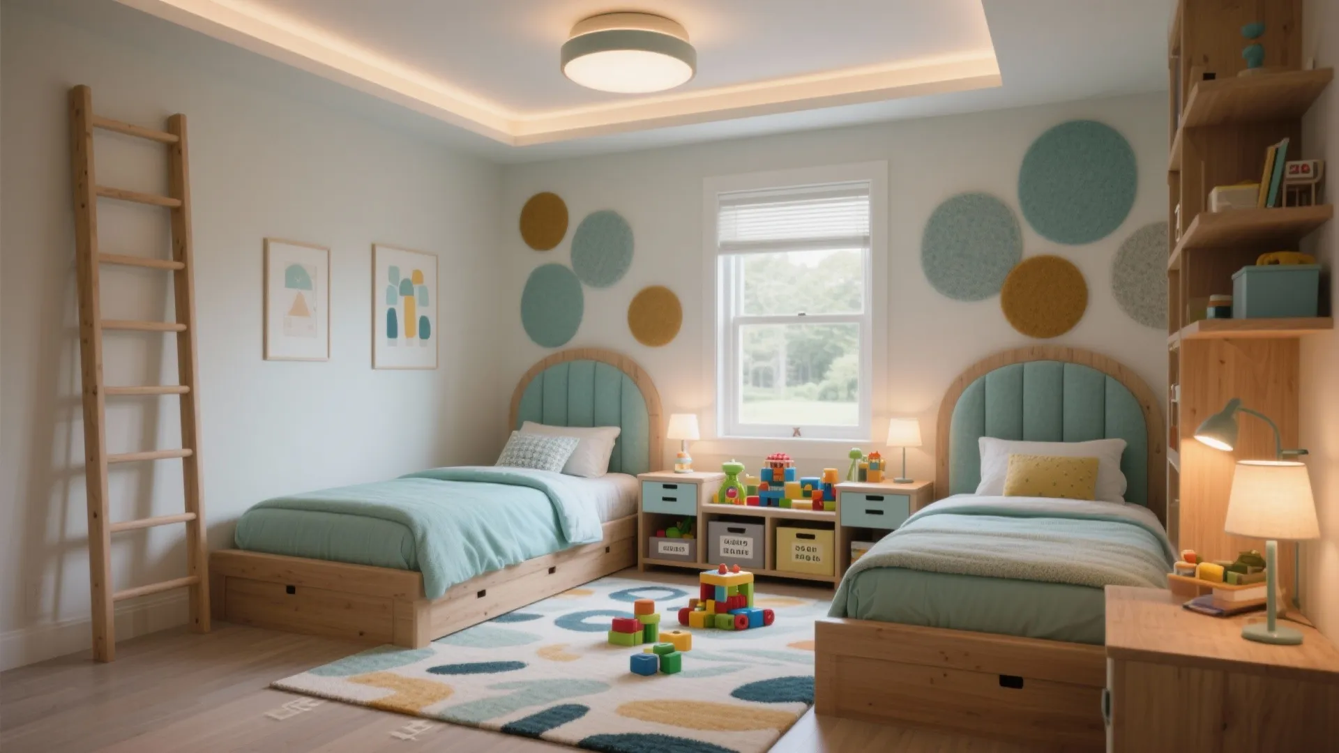 Kids Room Double Bed Ideas for Smart Space Solutions