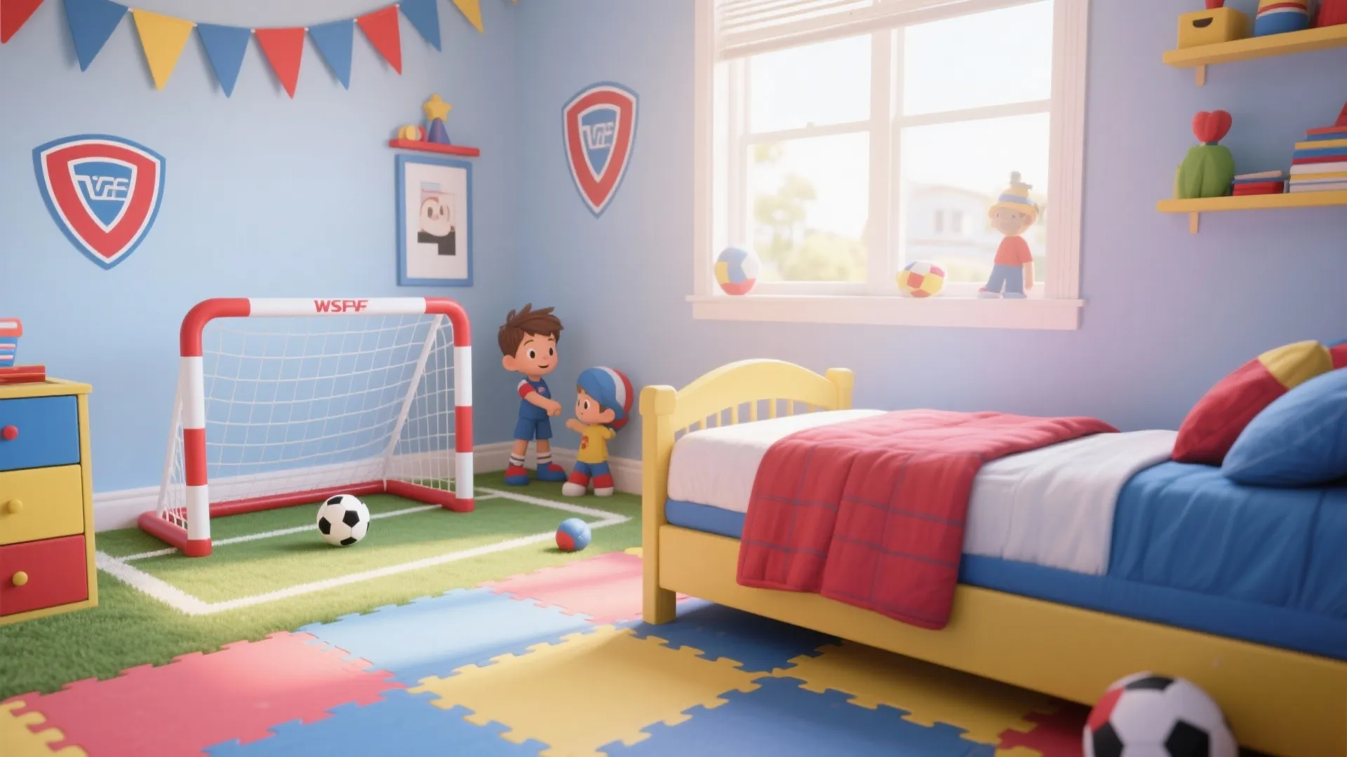 6. Mini Goal Installation