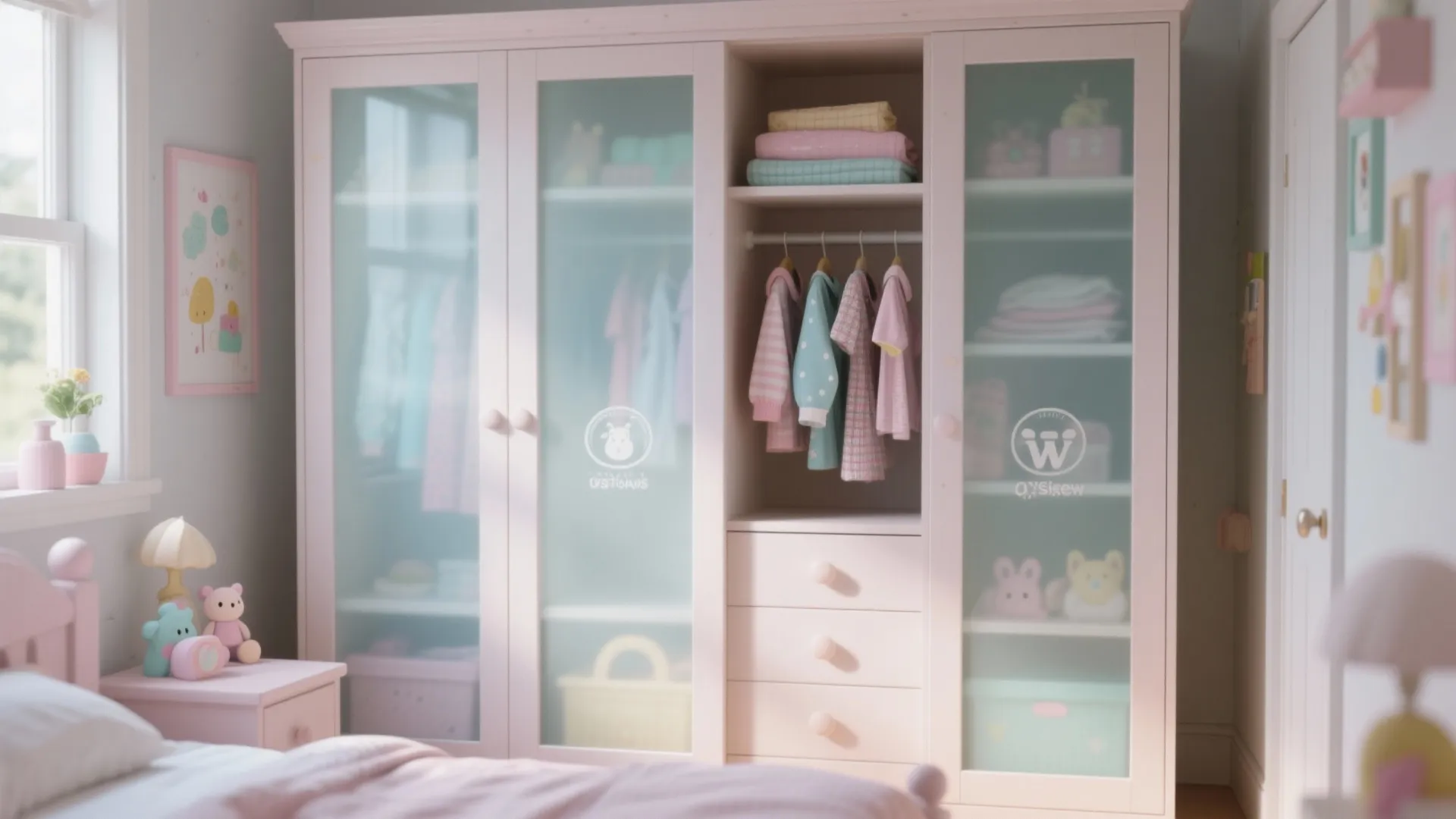 Wardrobes with Glass Doors
