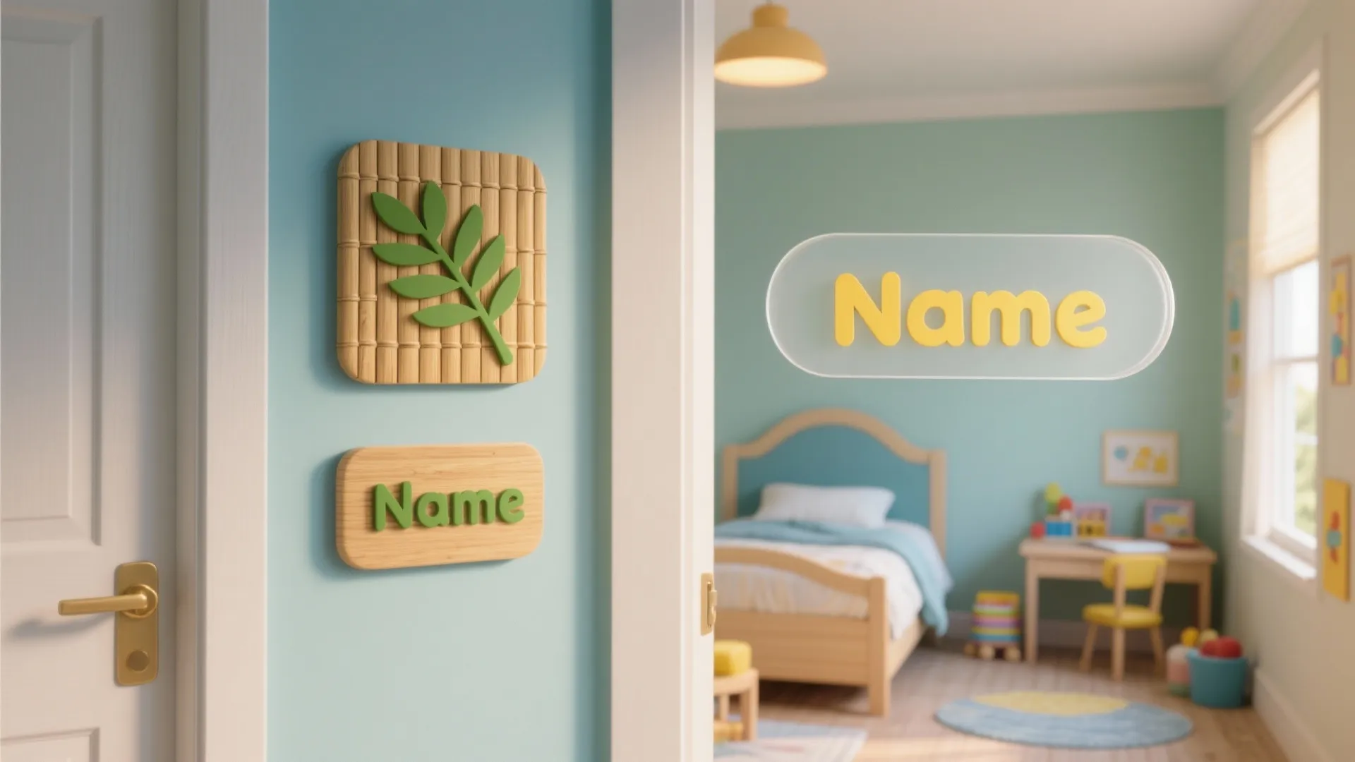 Kids Room Name Plate Ideas for Creative Spaces: 1 Minute to Personalize Your Child’s Room Like a Pro