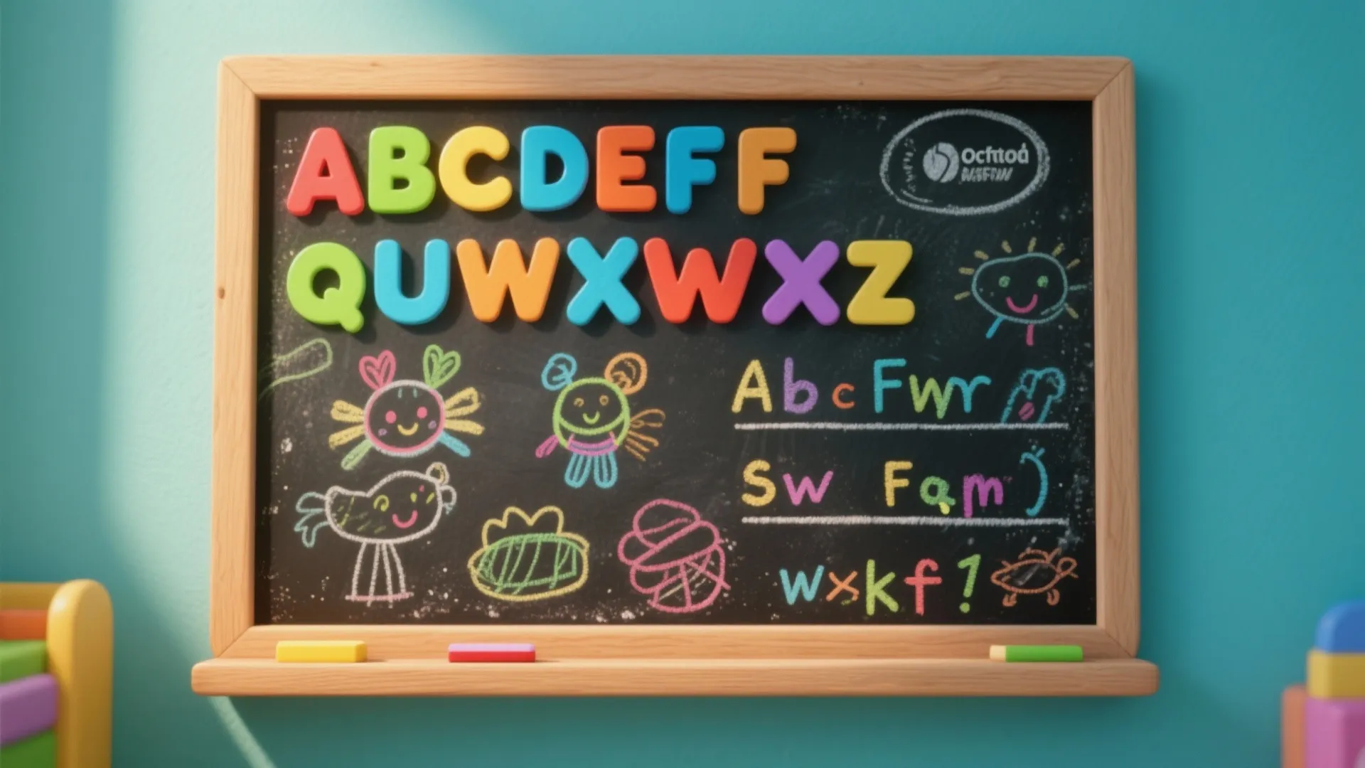 4. Kid’s Learning Panel with Magnetic Layer