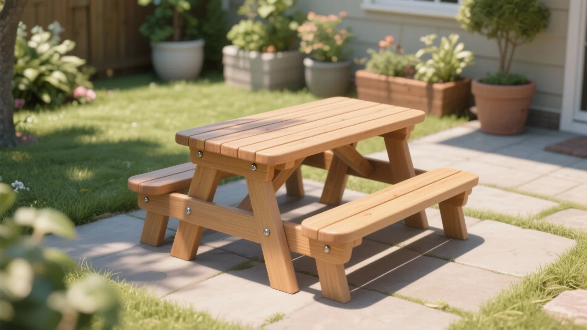 DIY Kids Picnic Table: How to Build the Perfect Outdoor Spot: 1 Minute to Crafting a Kids’ Picnic Table (Step-by-Step Guide)