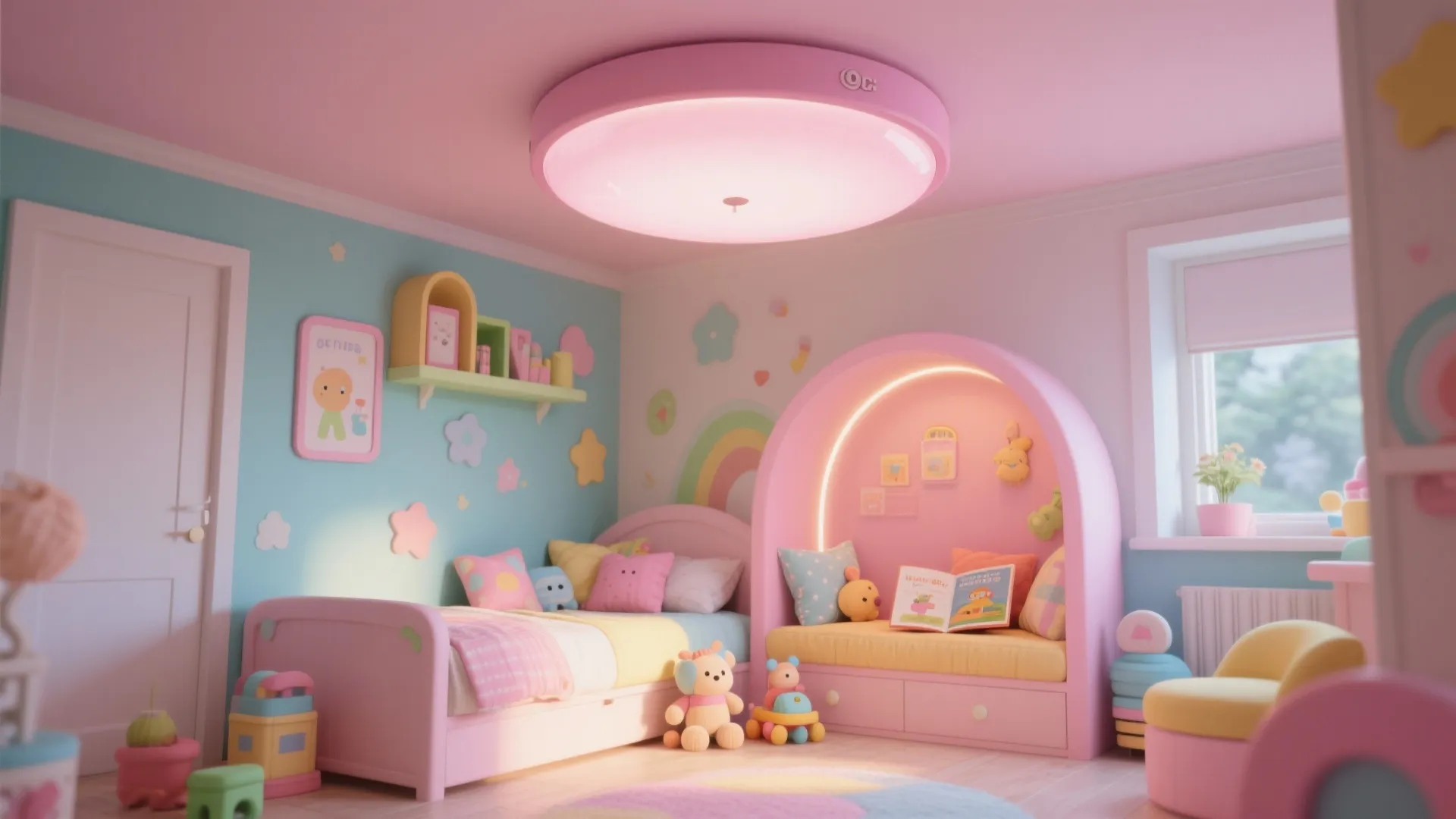 2. Playful Kids’ Room Upgrade