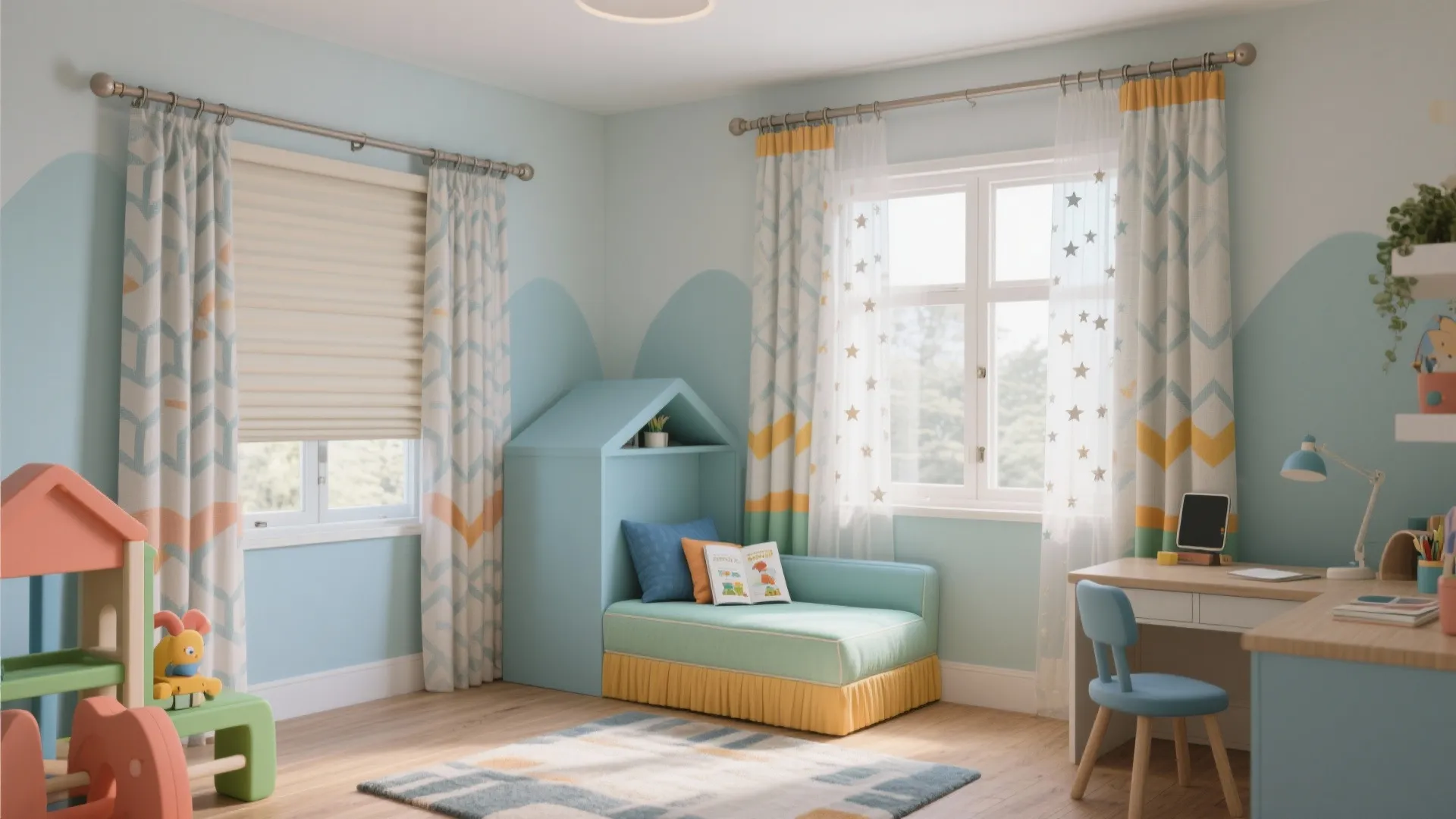 Kids Room Curtains Ideas That Spark Imagination: 1 Minute to Colorful & Fun Kids Room Curtain Solutions