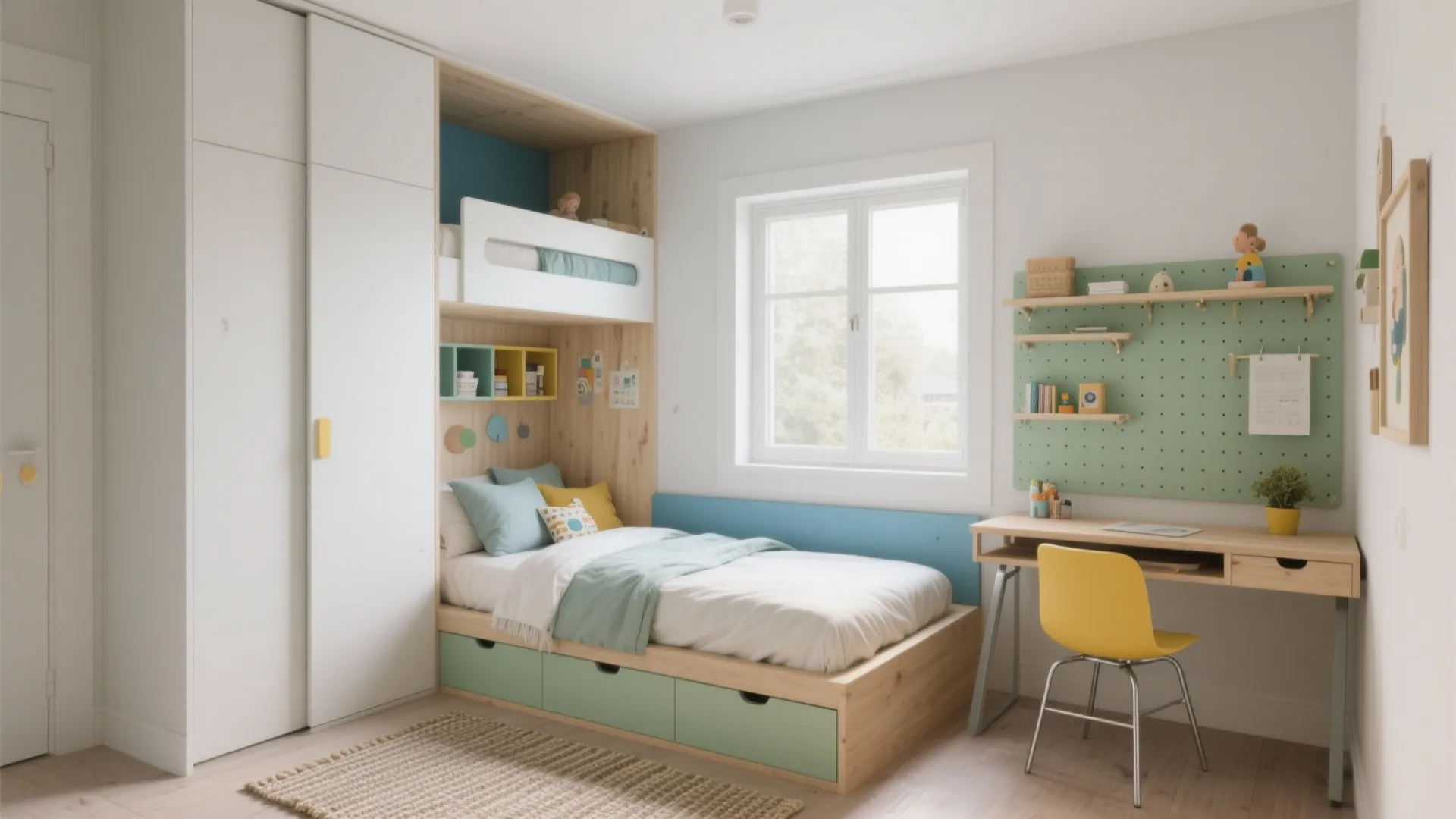 5 Kids Bedroom Ideas for Small Rooms That Work: Real designer tips to squeeze more sleep, study, and play into tiny kids’ rooms—without sacrificing style or safety
