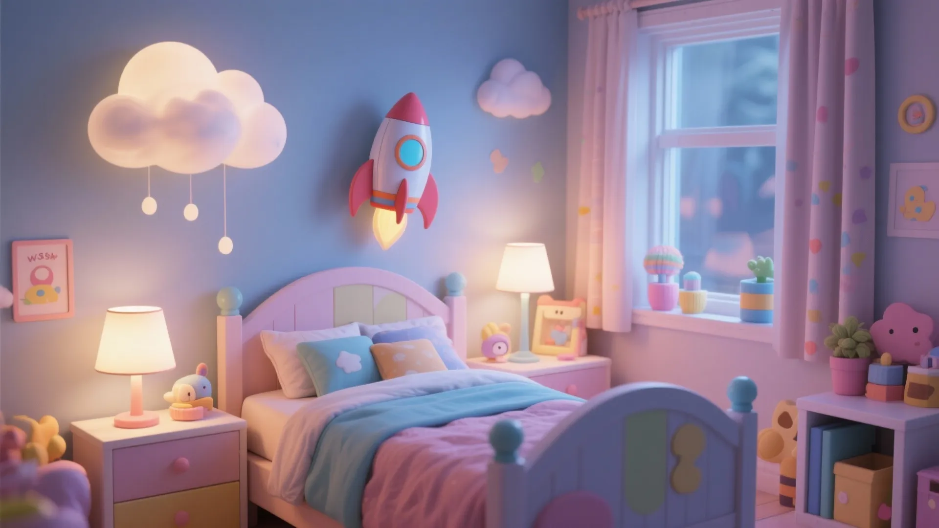 Kids’ Room: Playful and Safe