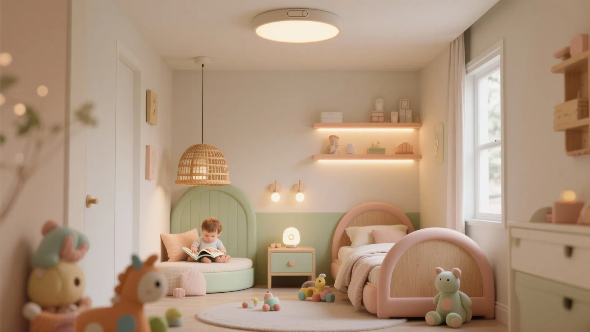 5 Kids Room Light Fixture Ideas: Creative, safe and space-smart lighting ideas for small kids' rooms from a veteran designer